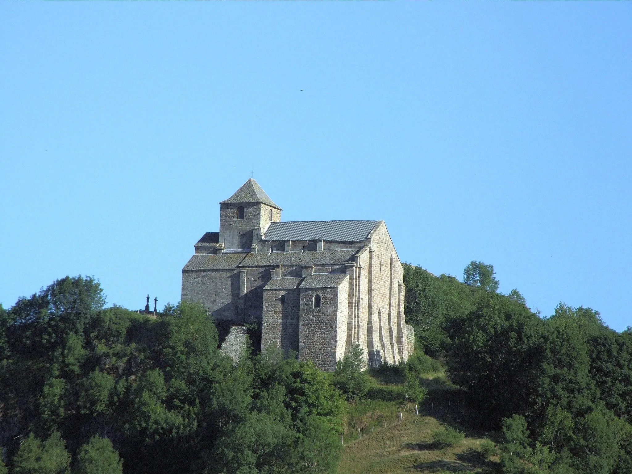 Photo showing: Albepierre-Bredons - Eglise Saint-Pierre de Bredons -1