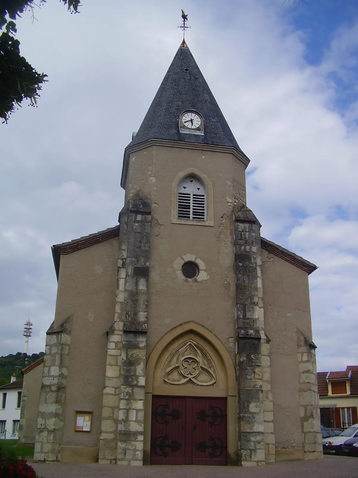 Photo showing: Church of Abrest, Allier, Auvergne, France
