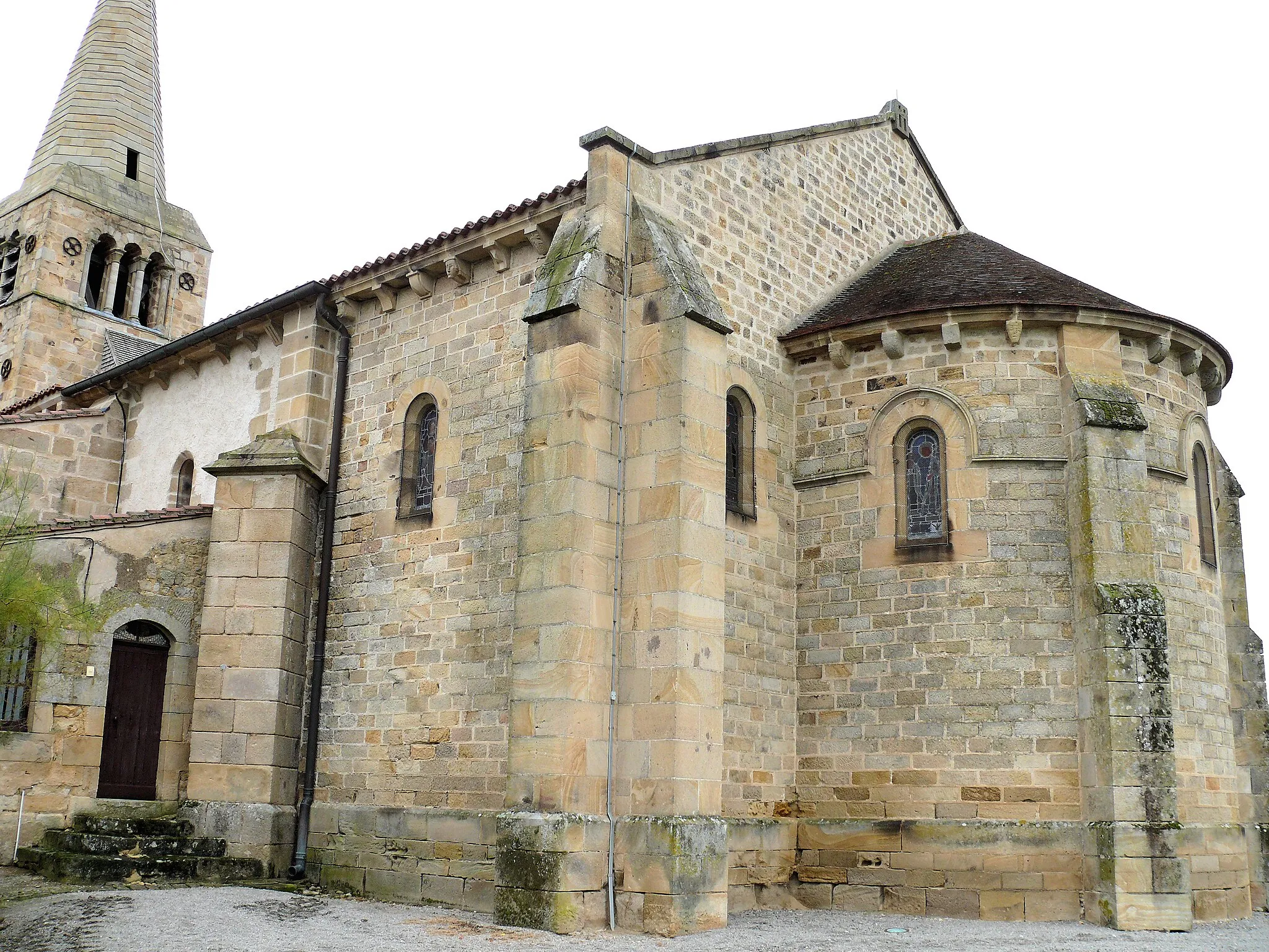 Photo showing: Gipcy - Eglise Saint-Pierre - Chevet