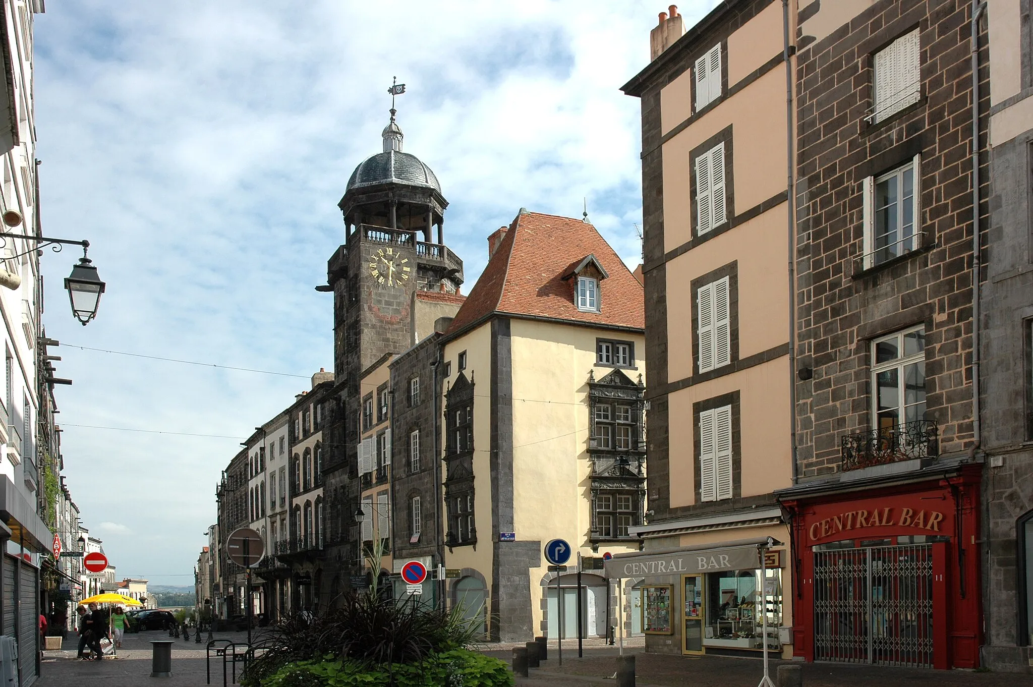 Photo showing: Tour de l'horloge, Riom