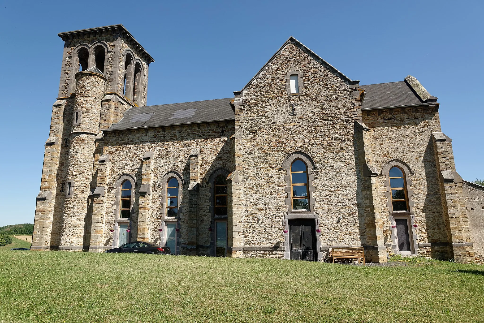 Photo showing: Église déconsacrée de La Martre à Montmorin, Puy-de-Dôme, France.