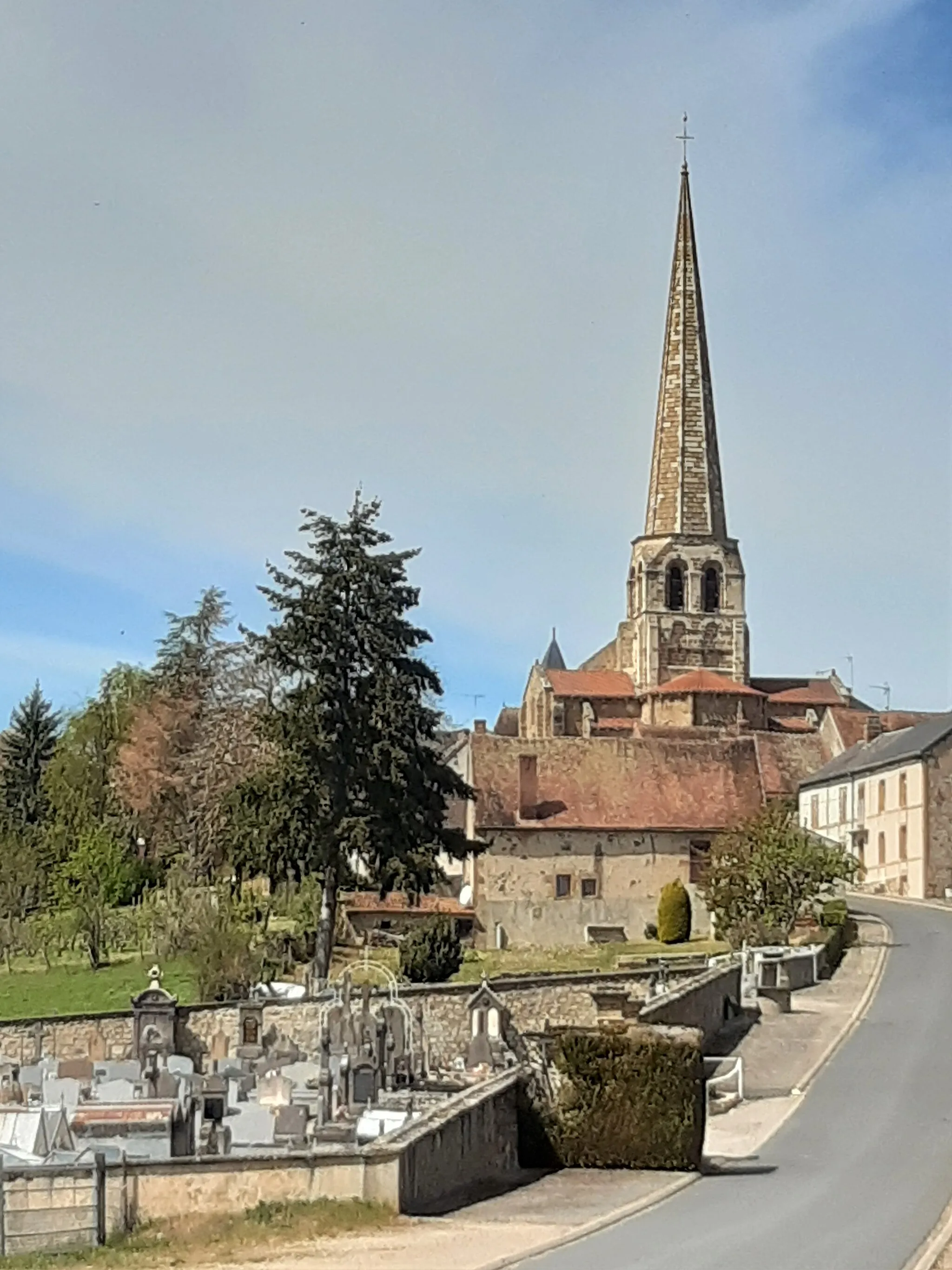 Photo showing: Église Saint-Maurice de Buxières-les-Mines, département de l'Allier