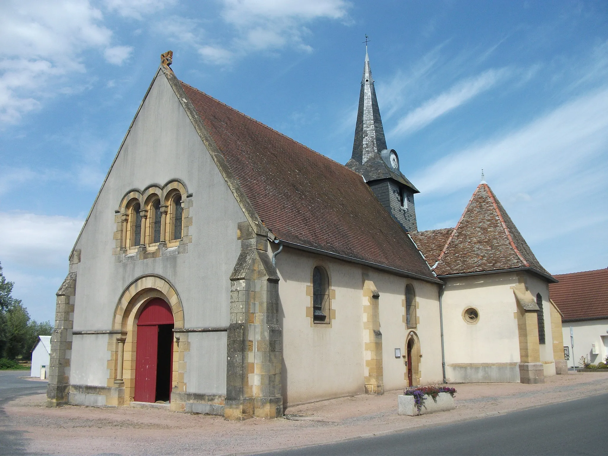 Photo showing: Church of Coulanges, Allier, Auvergne-Rhône-Alpes, France [15046]