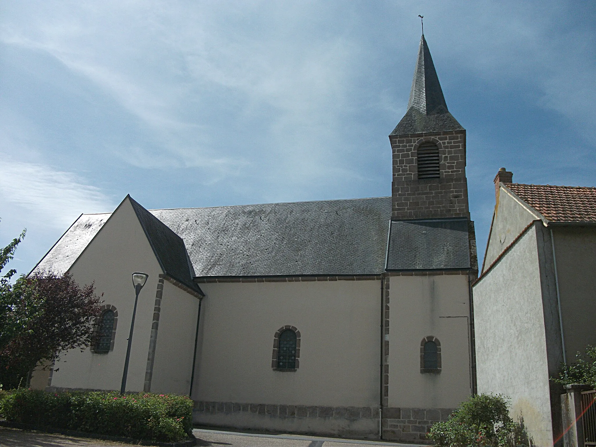 Photo showing: Church of Durmignat, Puy-de-Dôme, Auvergne-Rhône-Alpes, France. [18857]