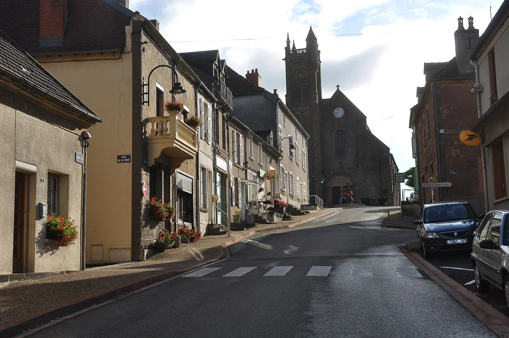 Photo showing: Grand Rue et rue du Marché