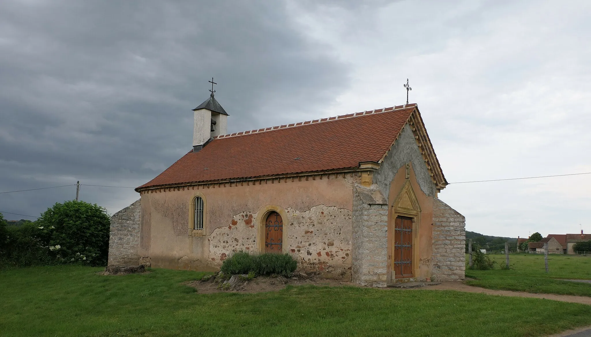 Photo showing: Molinet, chapelle Sainte Radegonde