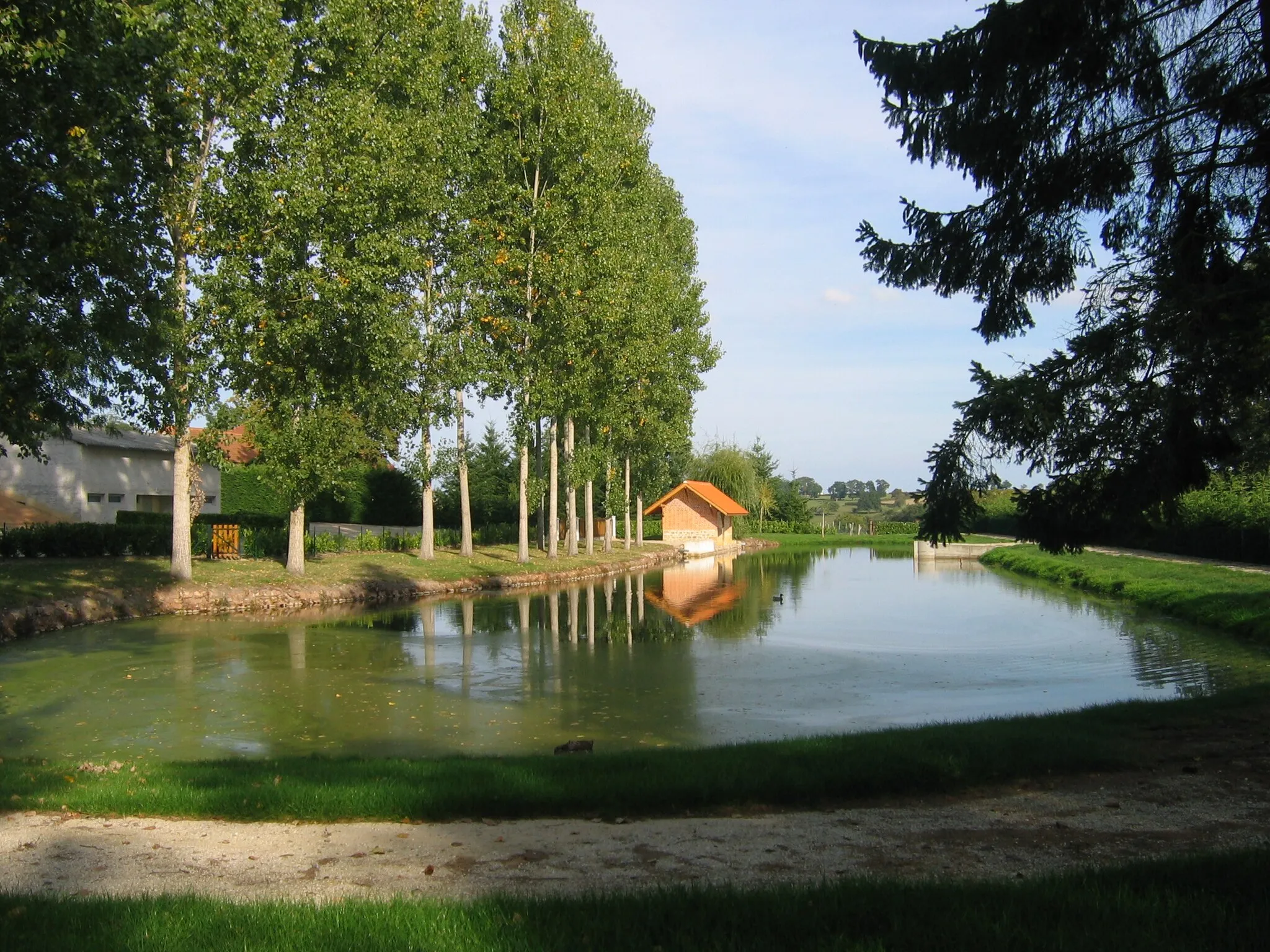 Photo showing: Plan d'eau des Bécauds (Neuilly en Donjon)