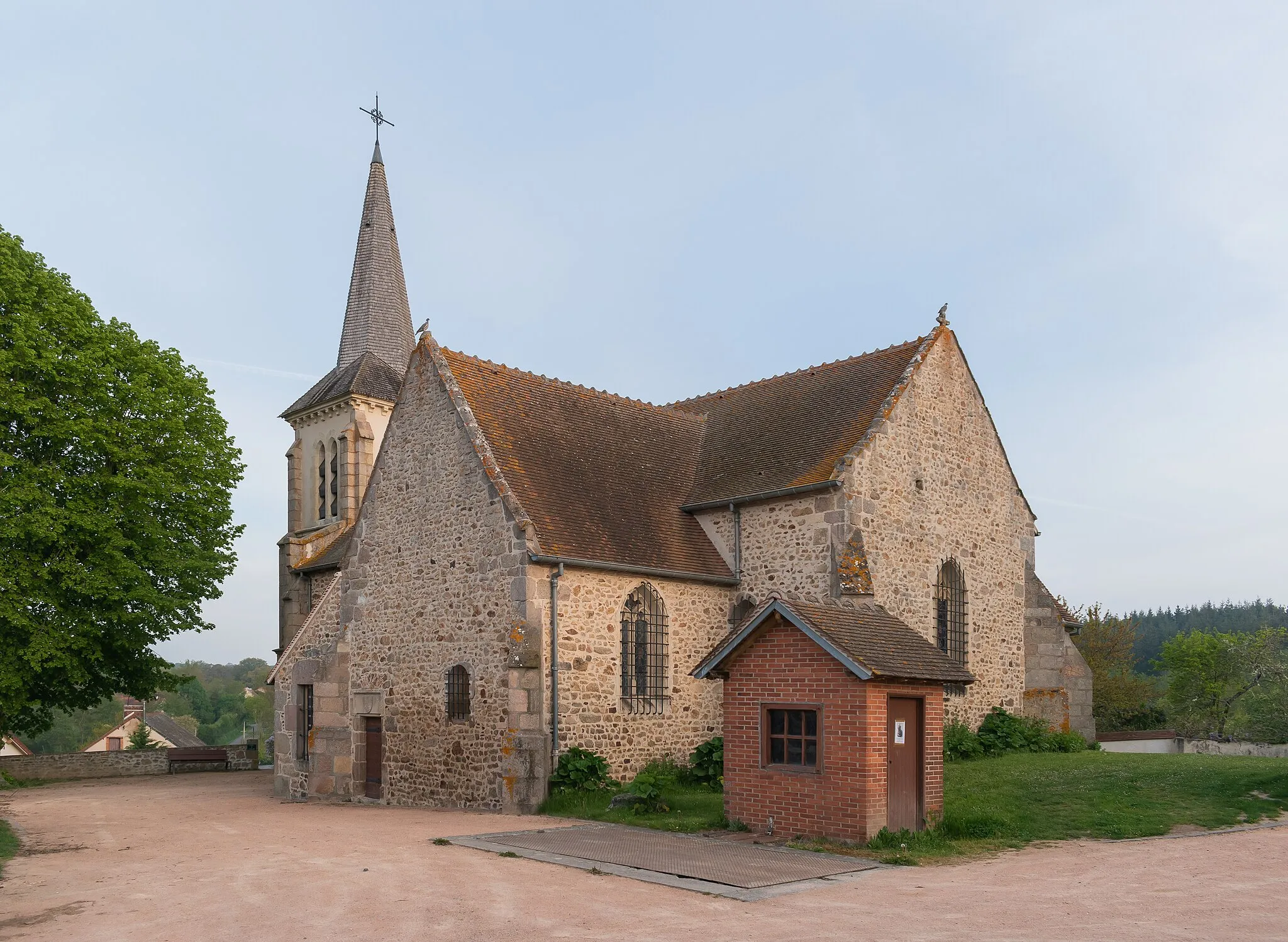 Photo showing: Saint Martinian church in Saint-Martinien, Allier, France