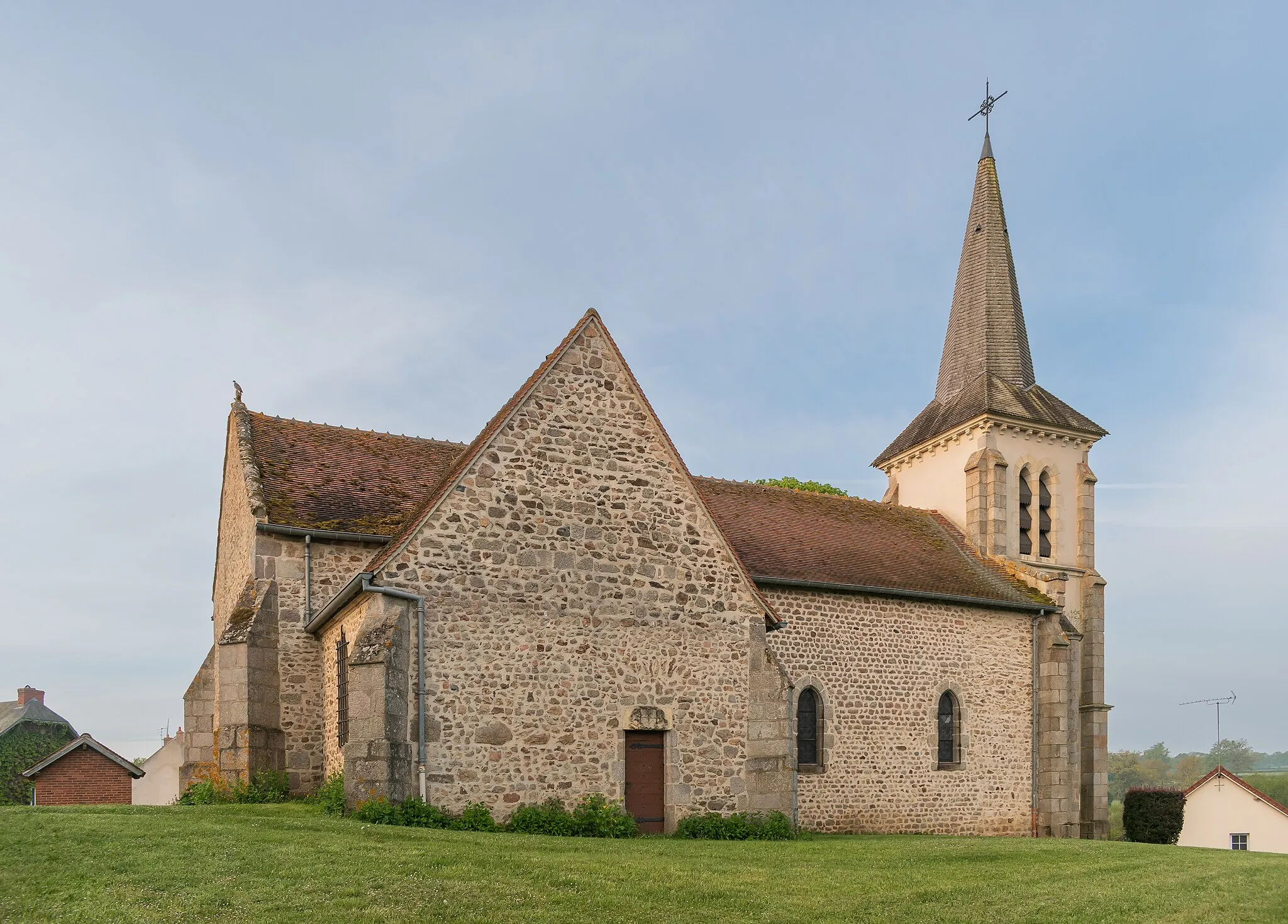 Photo showing: Saint Martinian church in Saint-Martinien, Allier, France