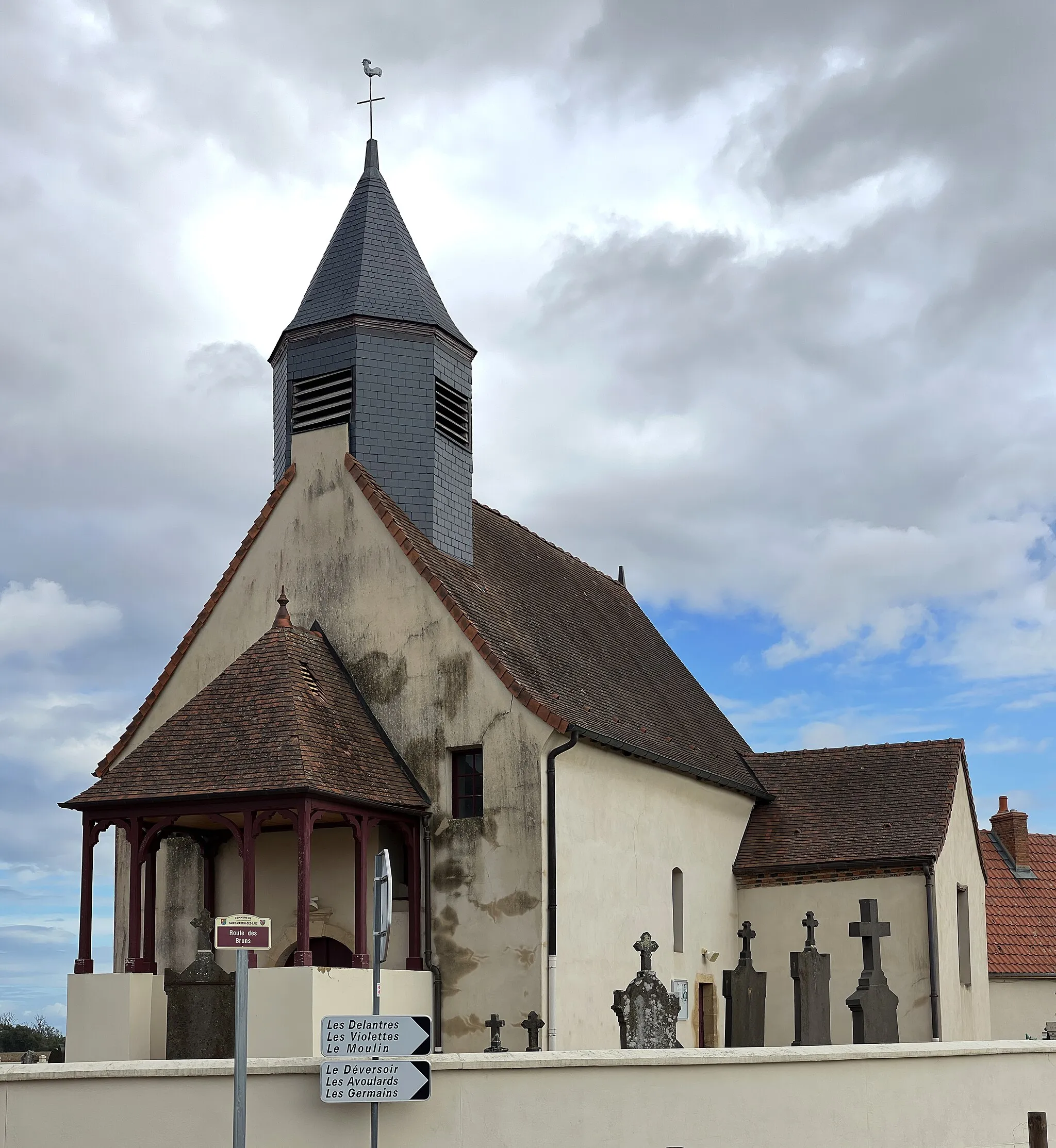 Photo showing: Église Saint-Martin, Saint-Martin-des-Lais.