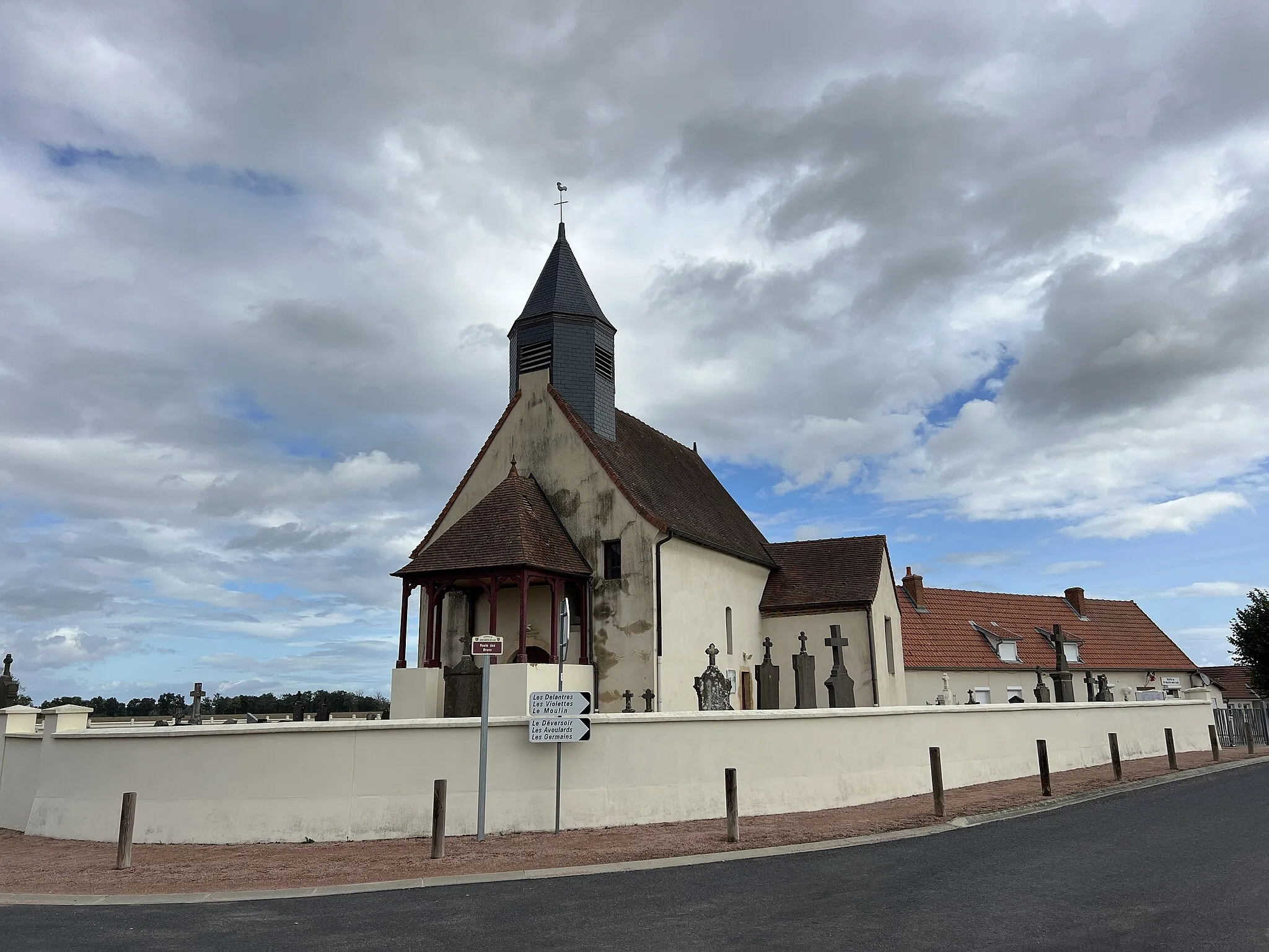 Photo showing: Église Saint-Martin, Saint-Martin-des-Lais.