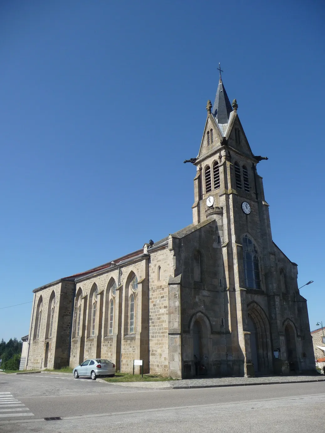 Photo showing: église de Jonzieux