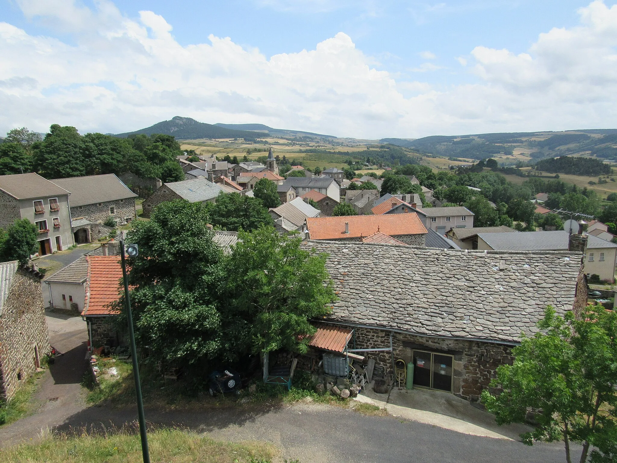 Photo showing: Le village vu de la Madone