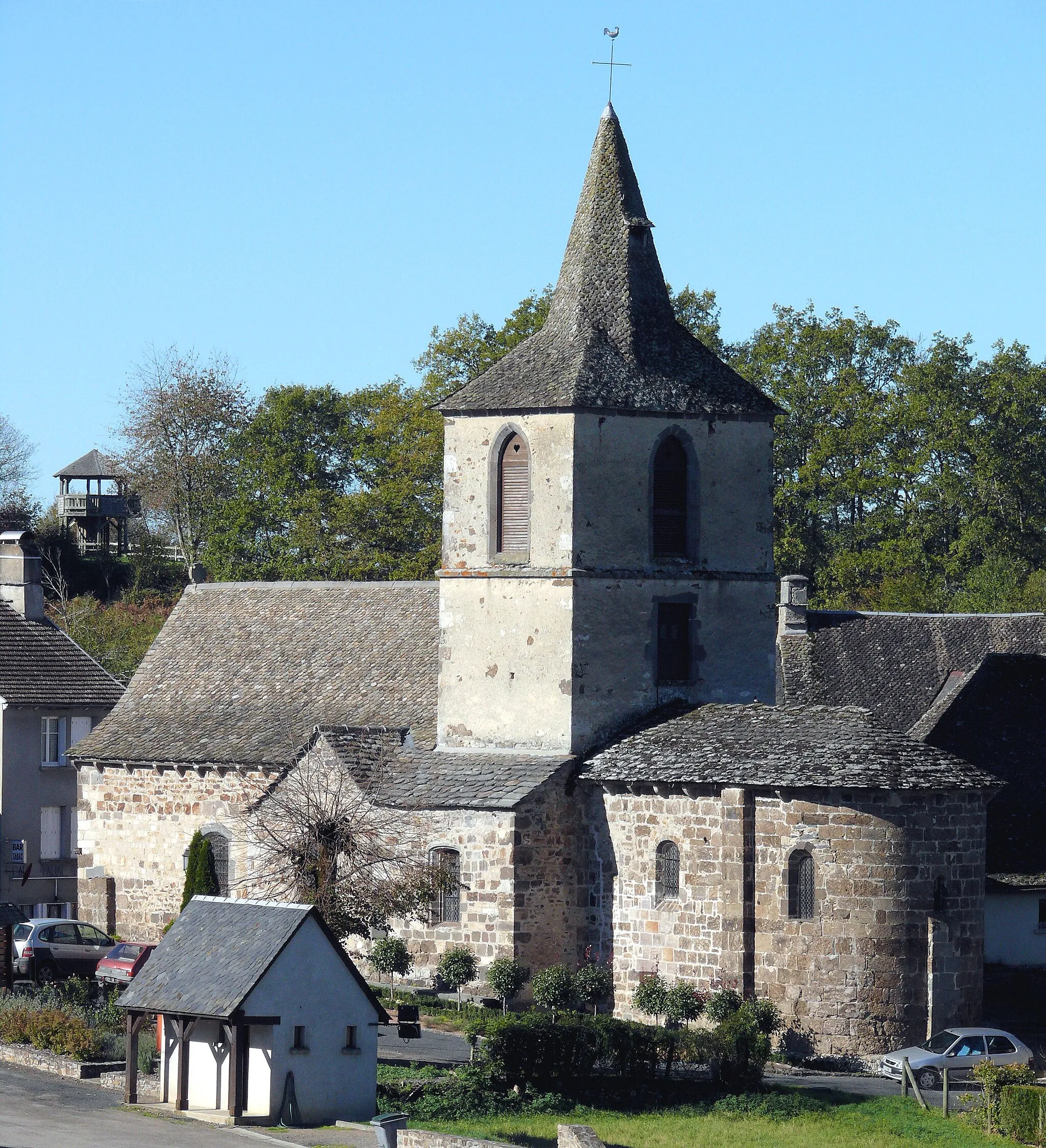 Photo showing: Chalvignac - Eglise Saint-Martin