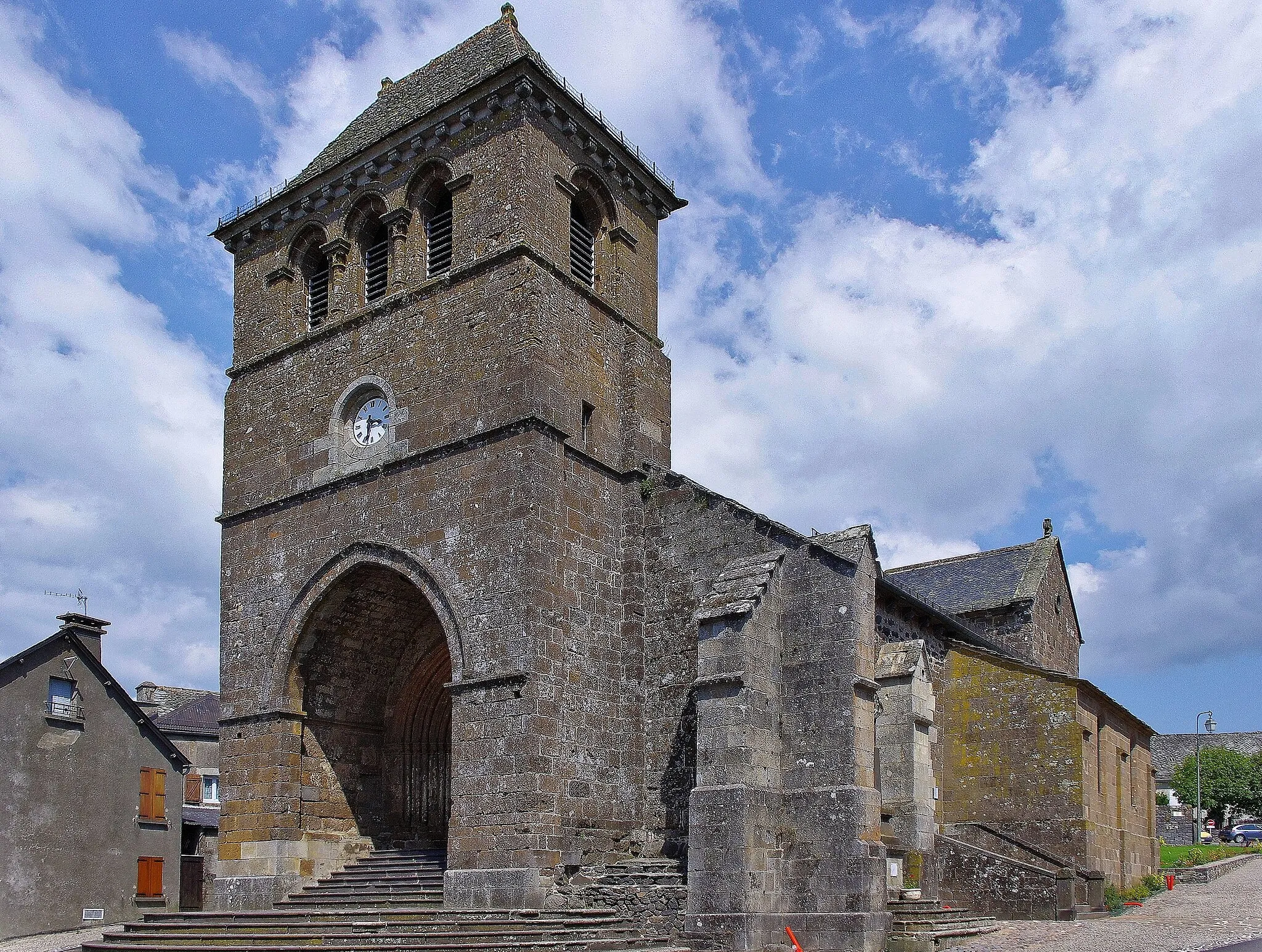 Photo showing: Trizac est un bourg du "Pays Gentiane" au beau milieu des volcans d'Auvergne.