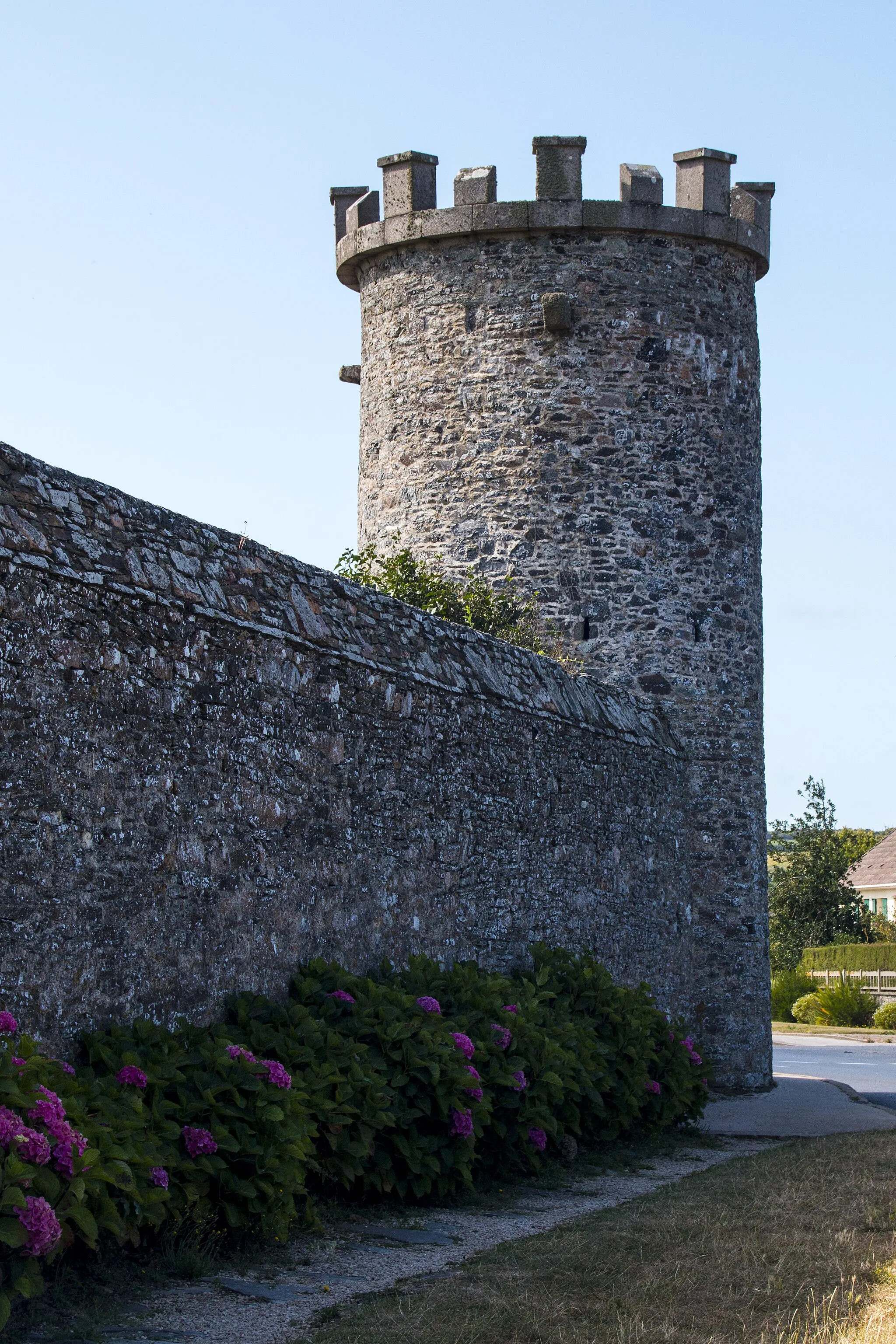 Photo showing: Château du Rozel