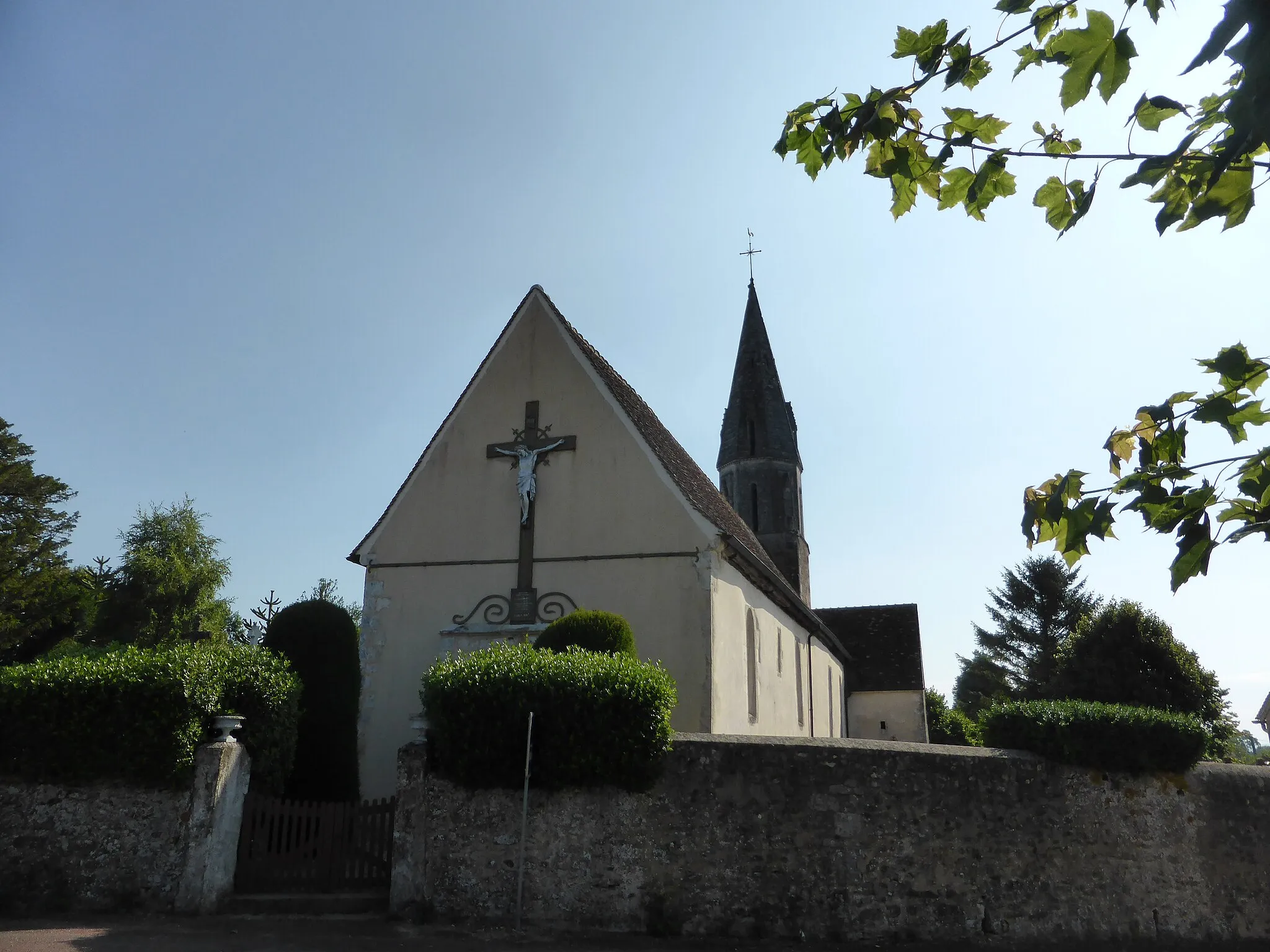 Photo showing: Église de Saint-Jean-de-la-Forêt.