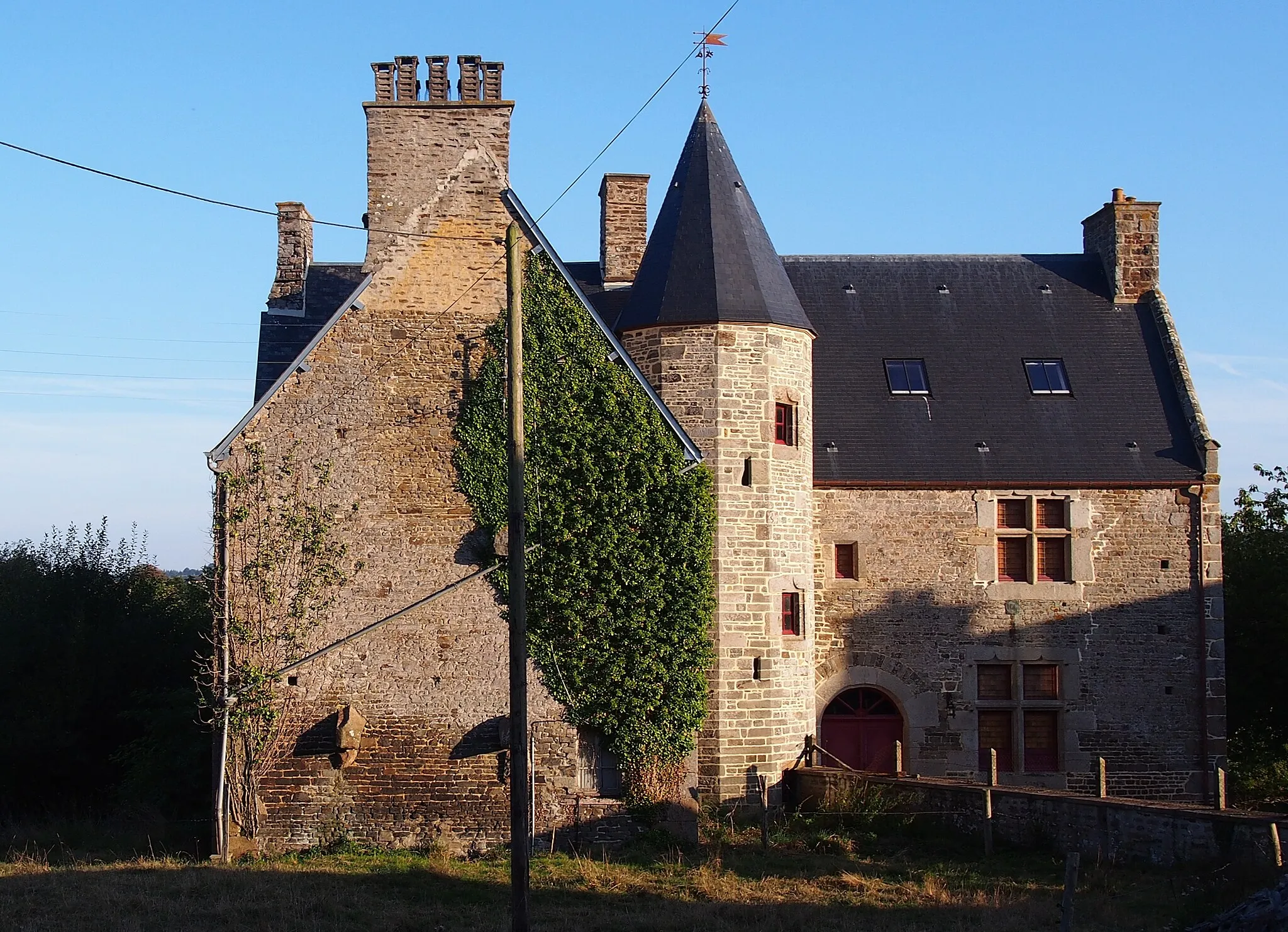 Photo showing: Clairefougère (Normandie, France). Le manoir de Lambone.