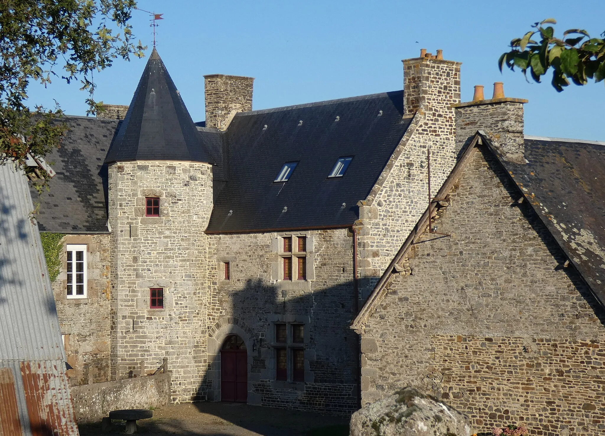 Photo showing: Clairefougère (Normandie, France). Le manoir de Lambone.