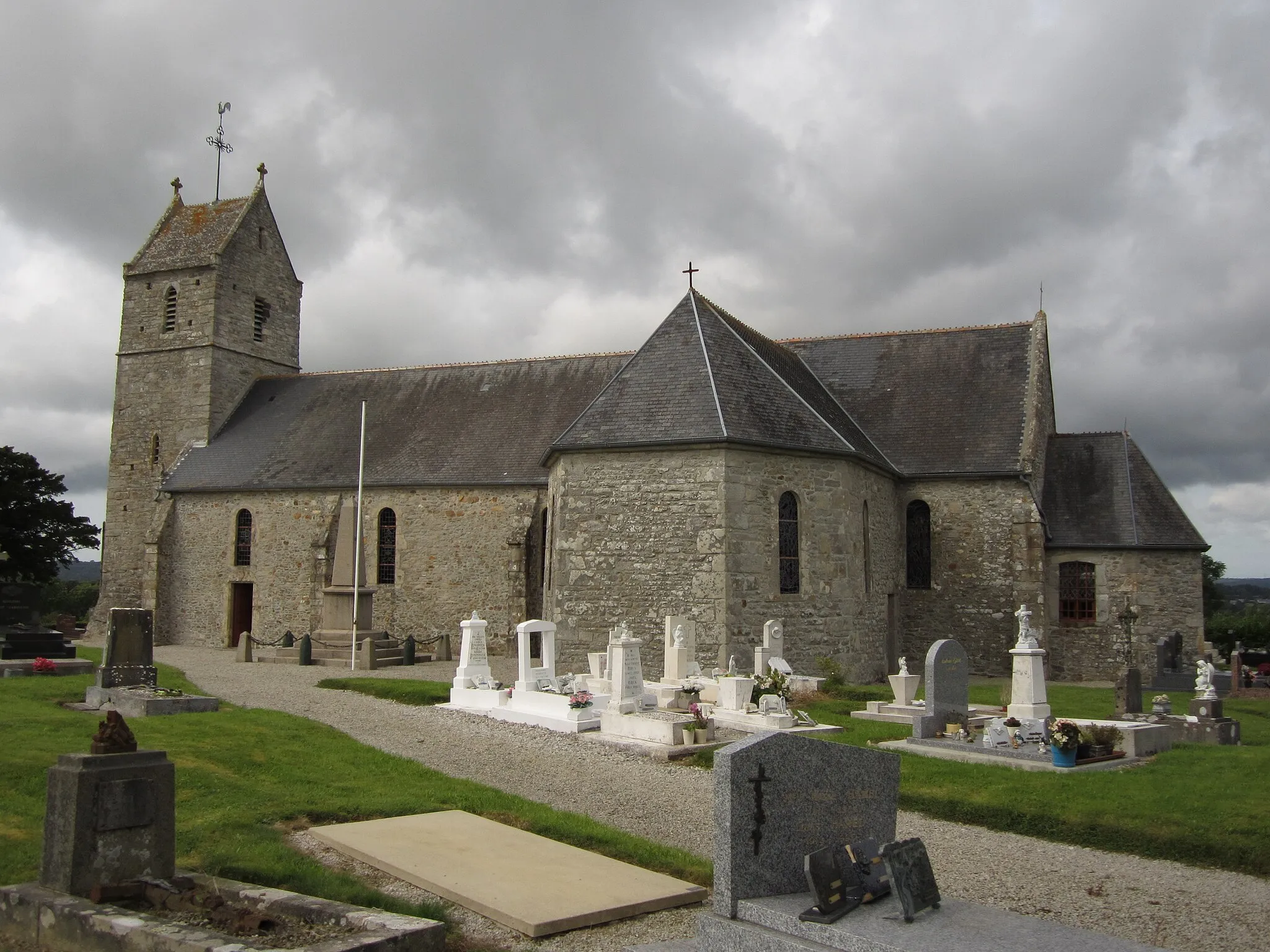 Photo showing: Église Saint-Michel de fr:Bricquebosq