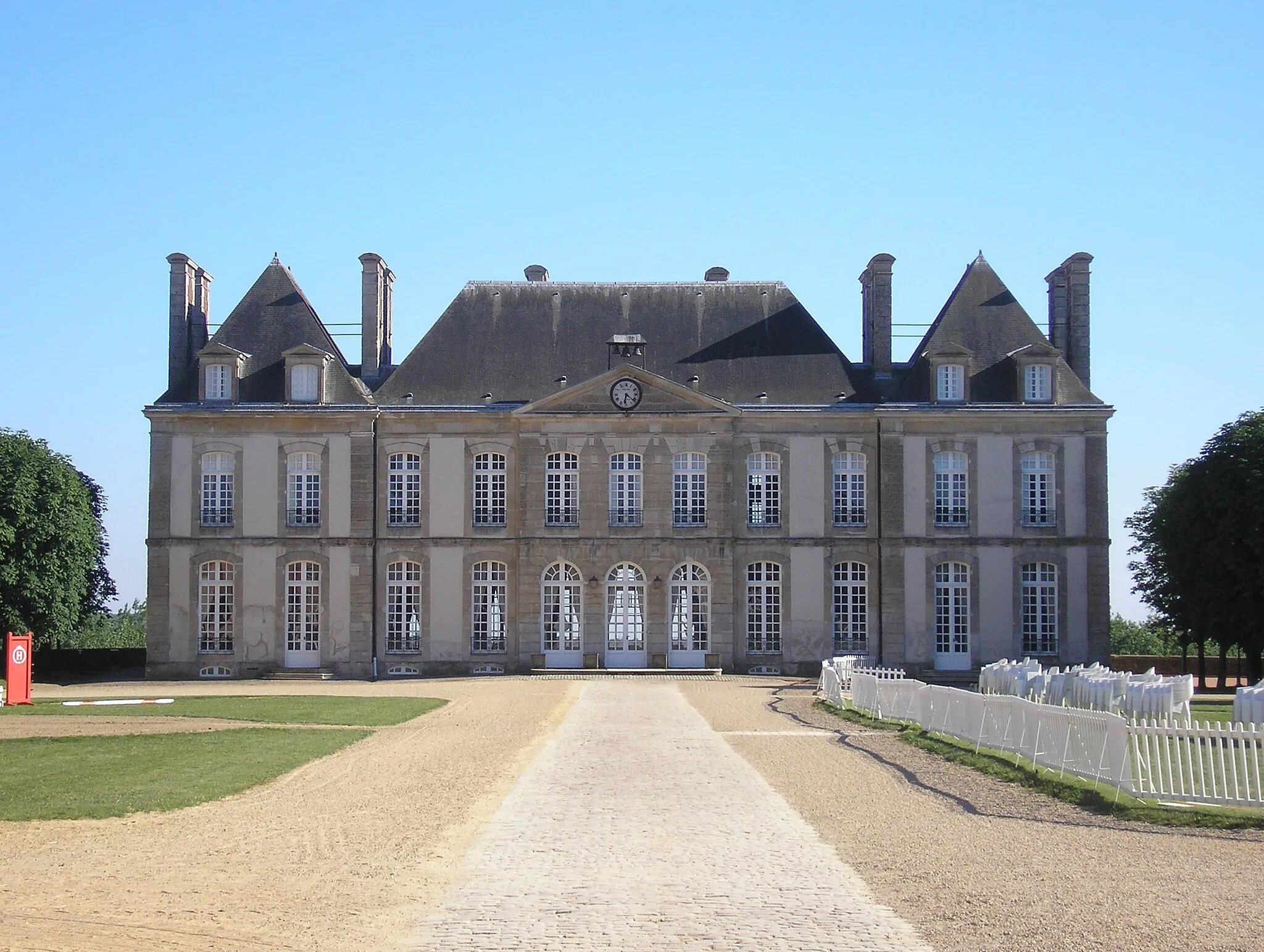 Photo showing: Le Pin-au-Haras (Normandy, France). The Château du Haras du Pin.