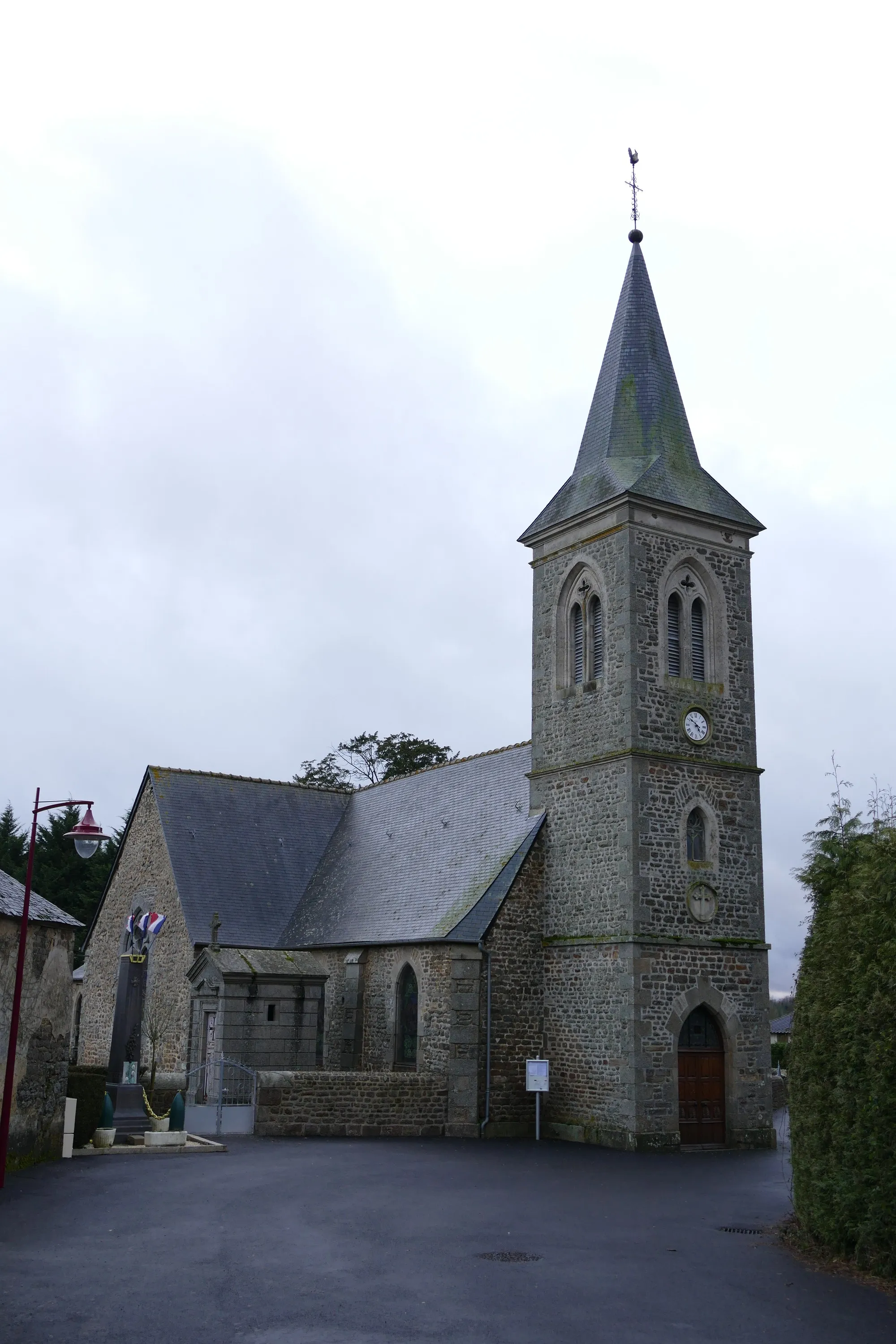 Photo showing: Saint-Martin's church in Lalacelle (Orne, Normandie, France).