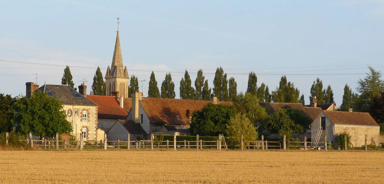 Photo showing: Vue de vrigny depuis la plaine