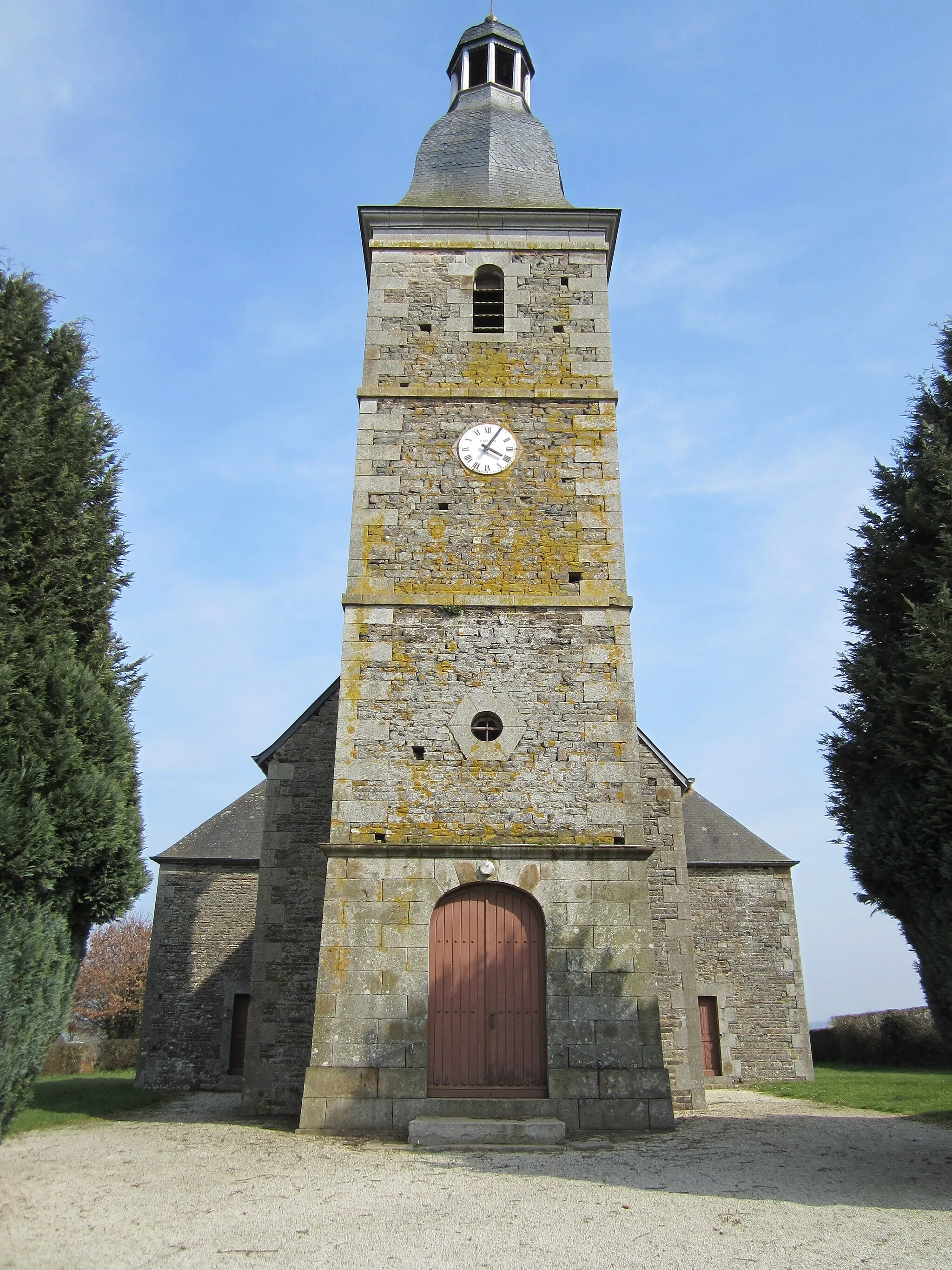 Photo showing: Église Saint-Blaise, Le Mesnil-Adelée