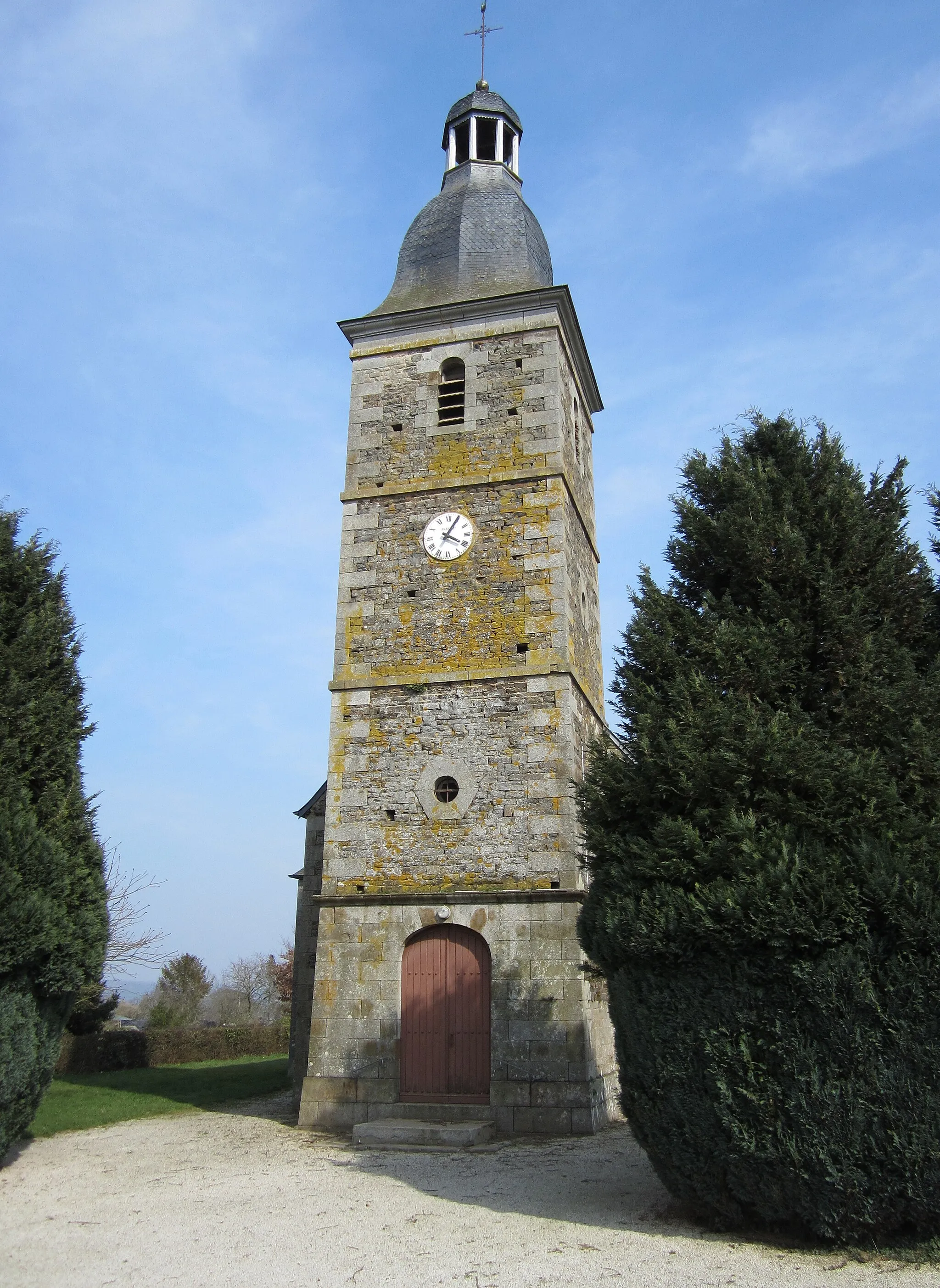 Photo showing: Église Saint-Blaise, Le Mesnil-Adelée