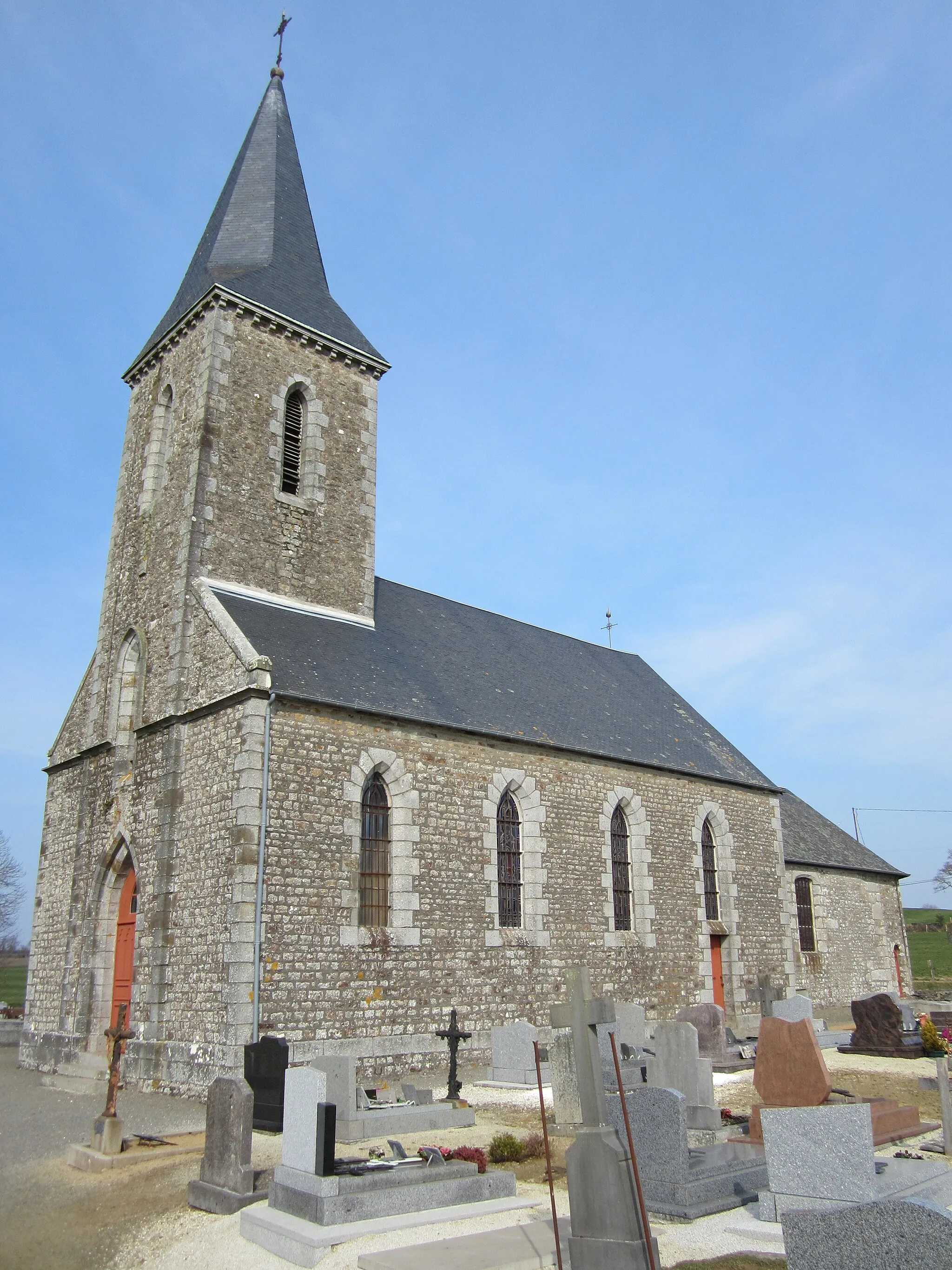 Photo showing: Église Notre-Dame (17e/19e), La Chapelle-Urée