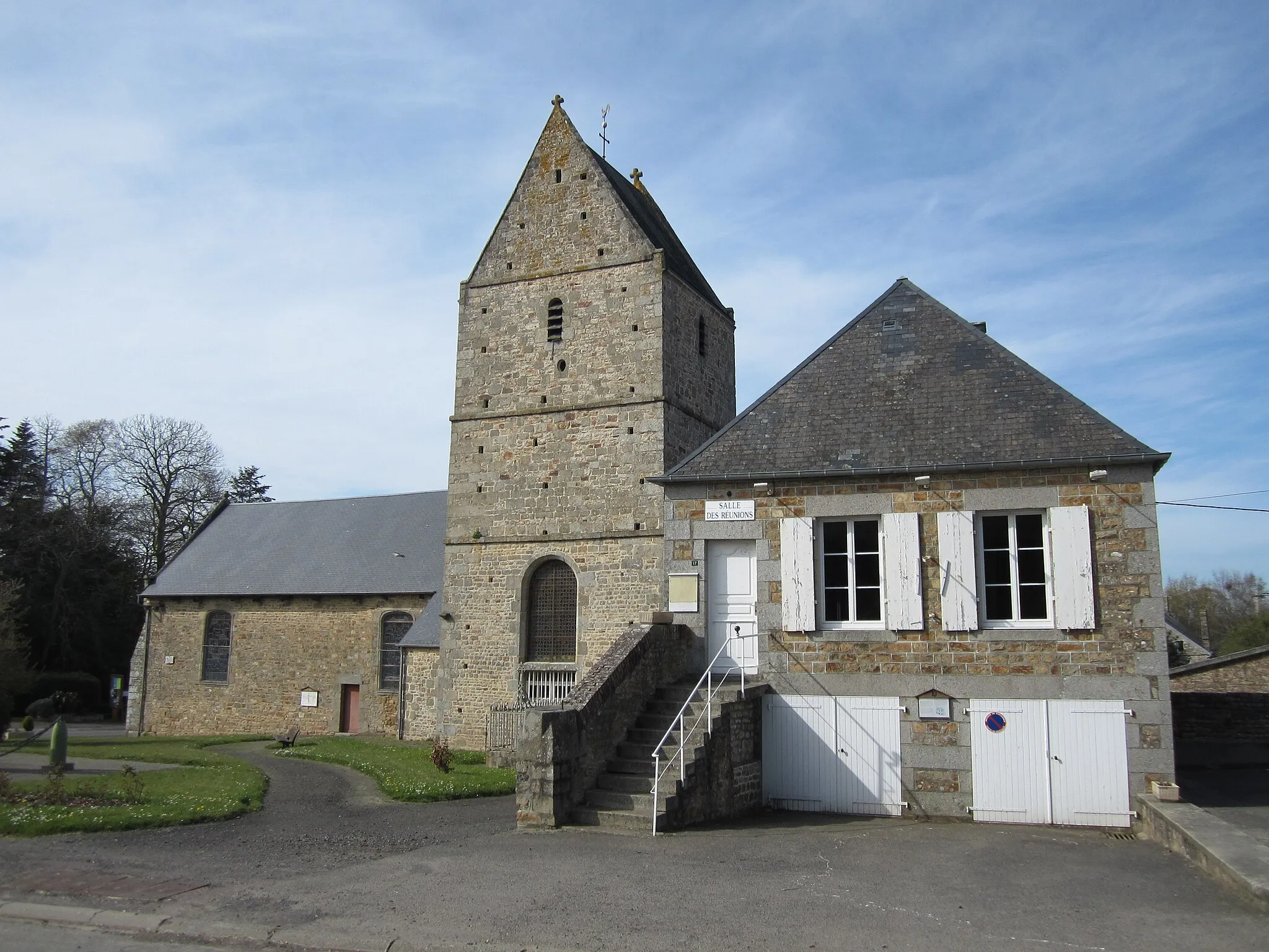 Photo showing: église de Saint-Pierre-Langers, Manche