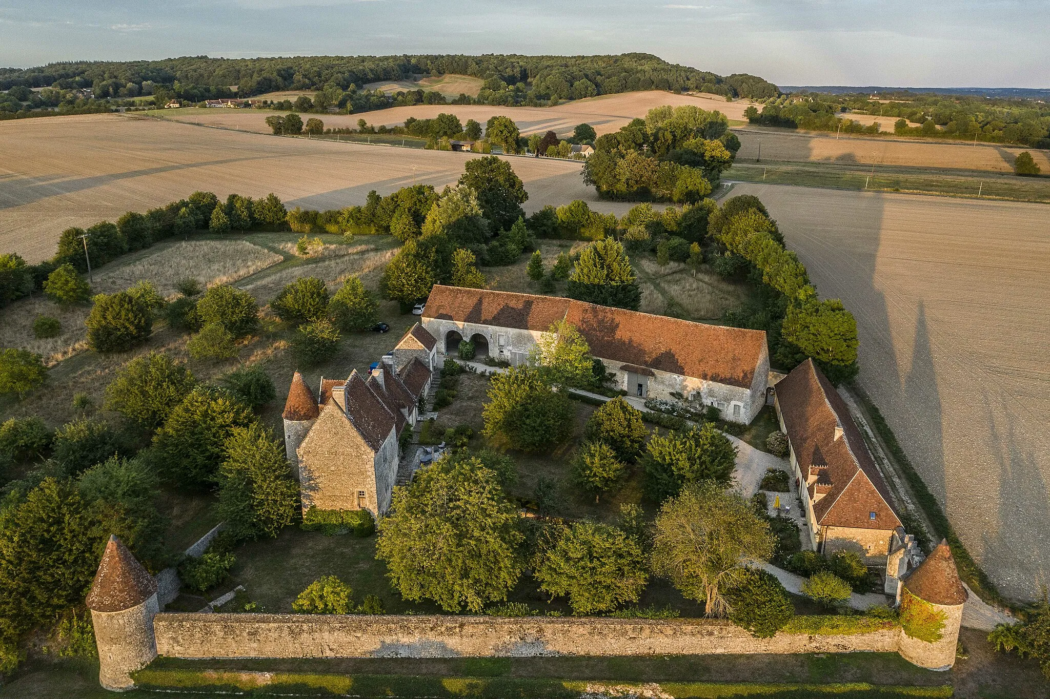 Photo showing: Vue du ciel