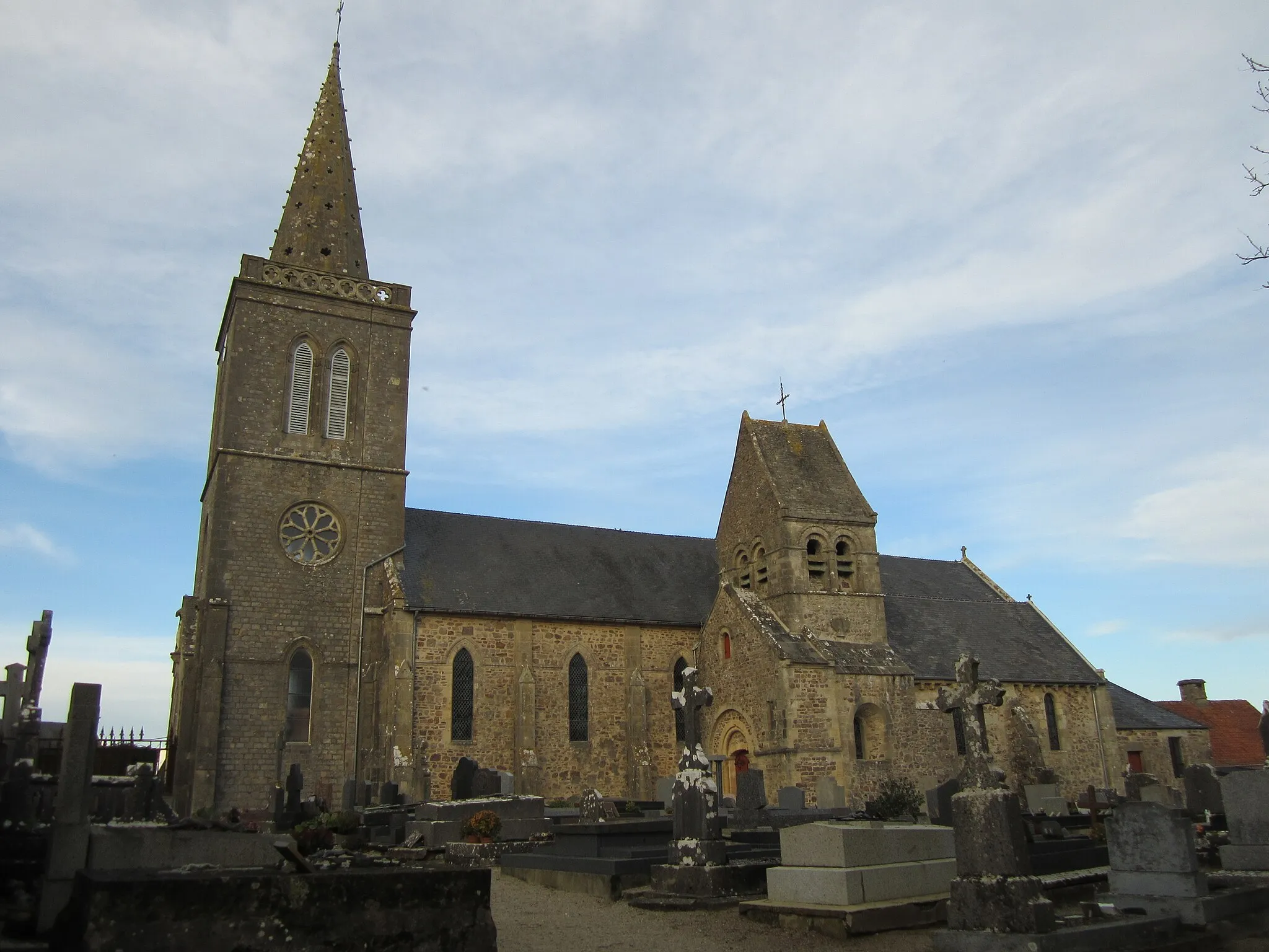 Photo showing: Église Notre-Dame de Quinéville, Manche