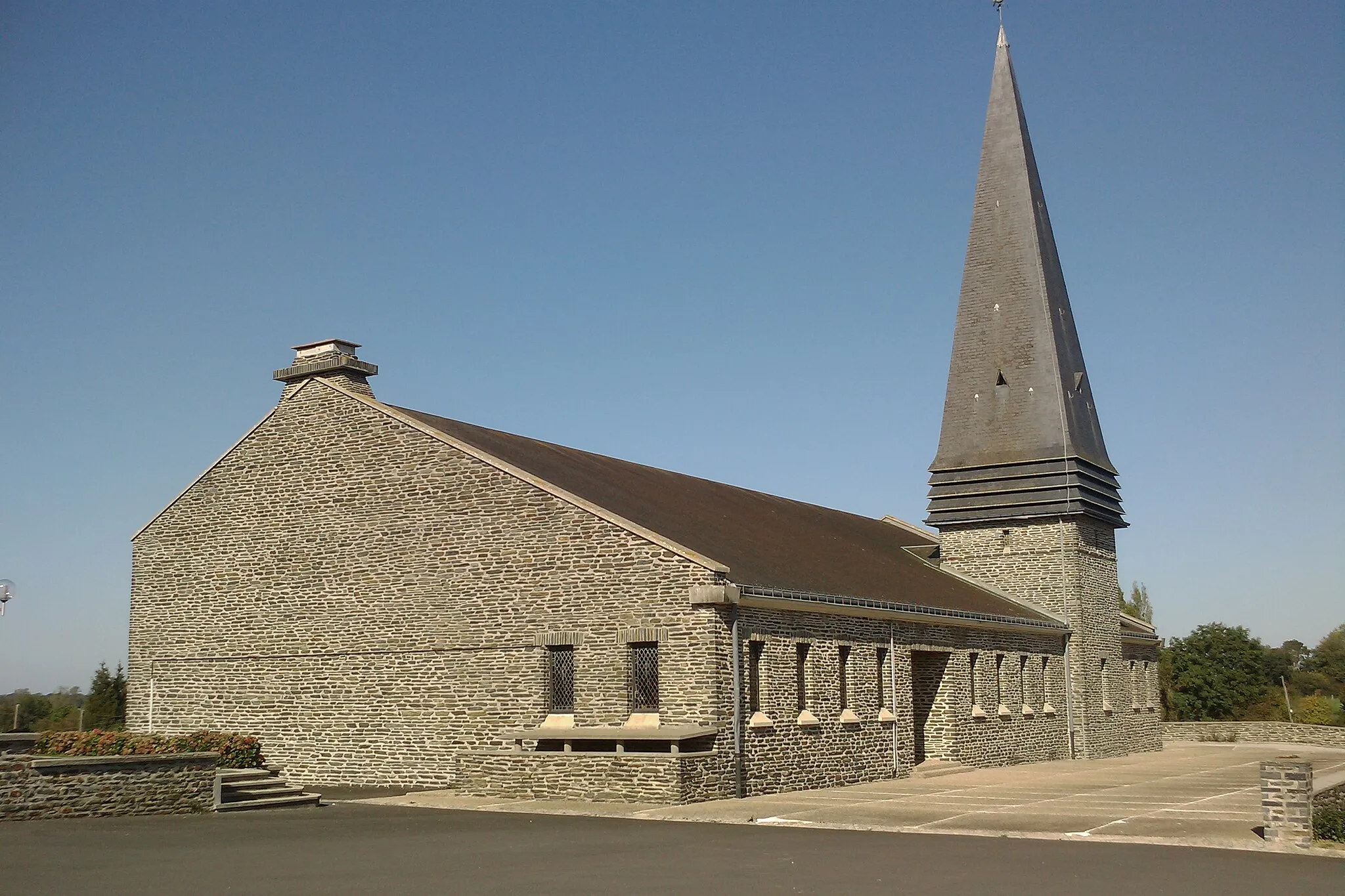 Photo showing: Église de fr:Saint-Georges-de-Bohon