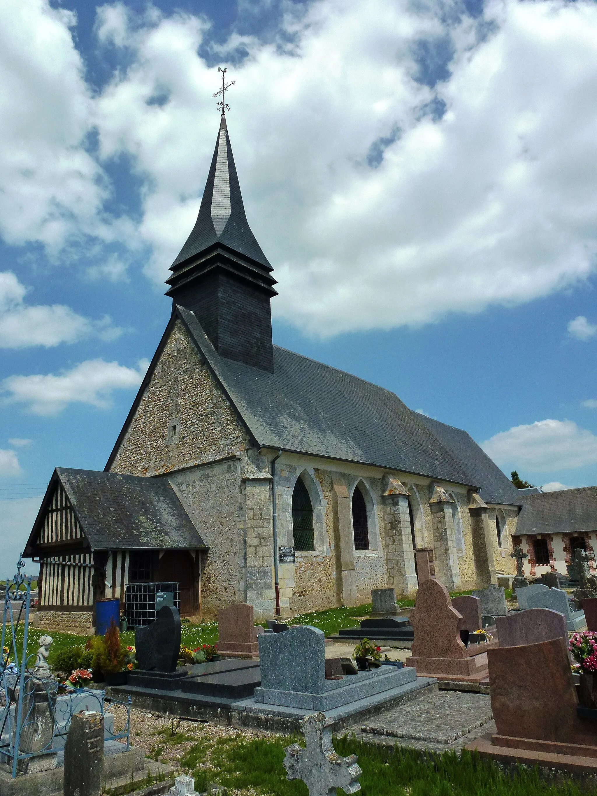 Photo showing: Fresne-Cauverville (Eure, Fr) église de Fresne