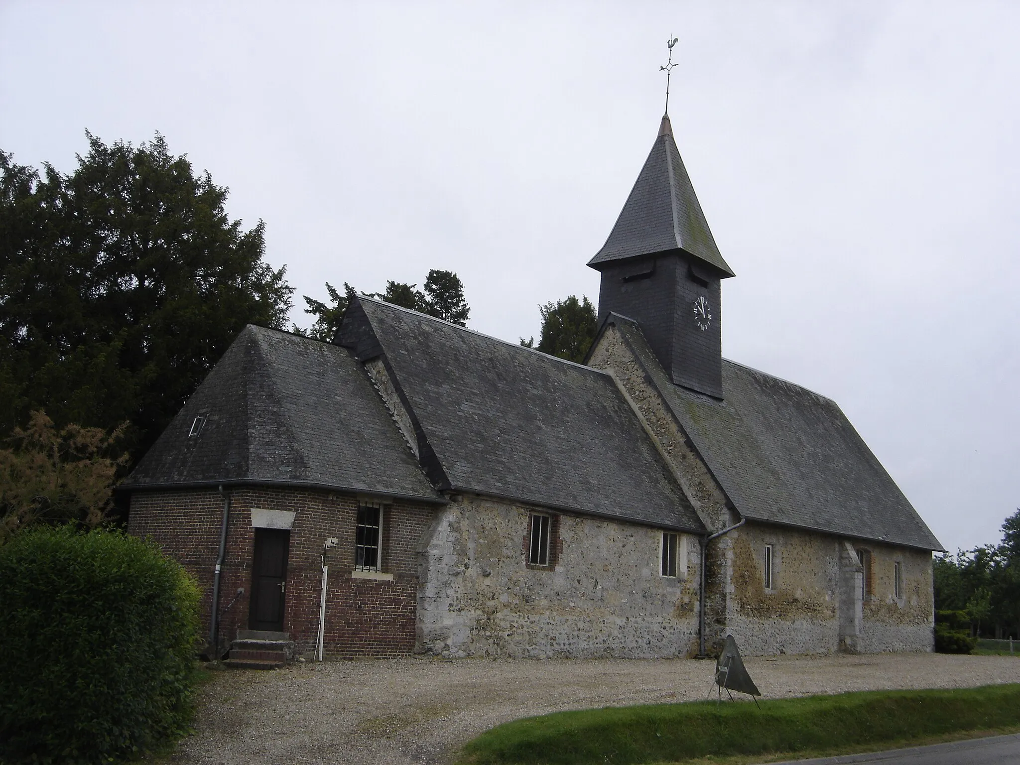 Photo showing: église du Bois-Hellain - Eure - France