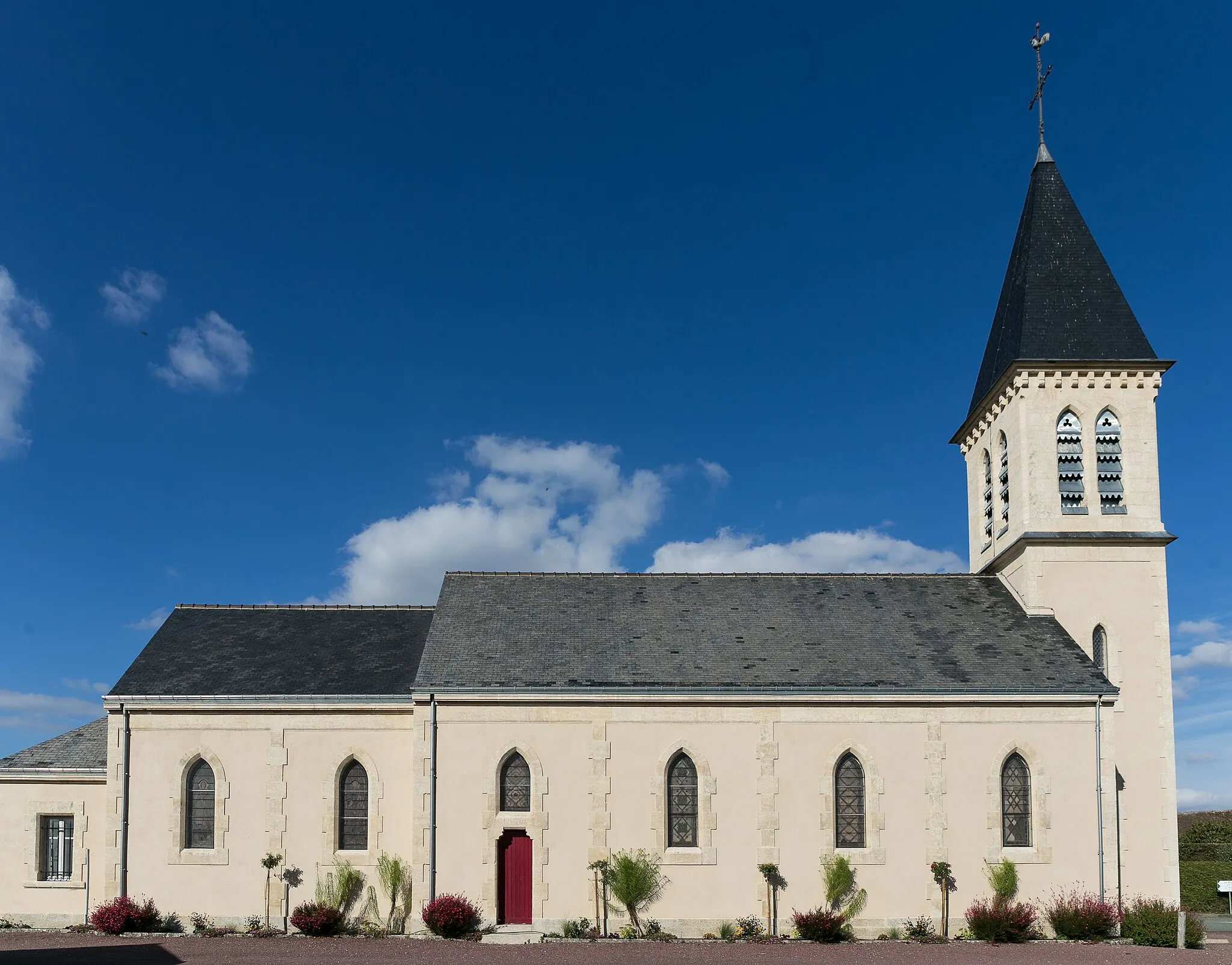 Photo showing: Saint Martin church of Ménil-Erreux.