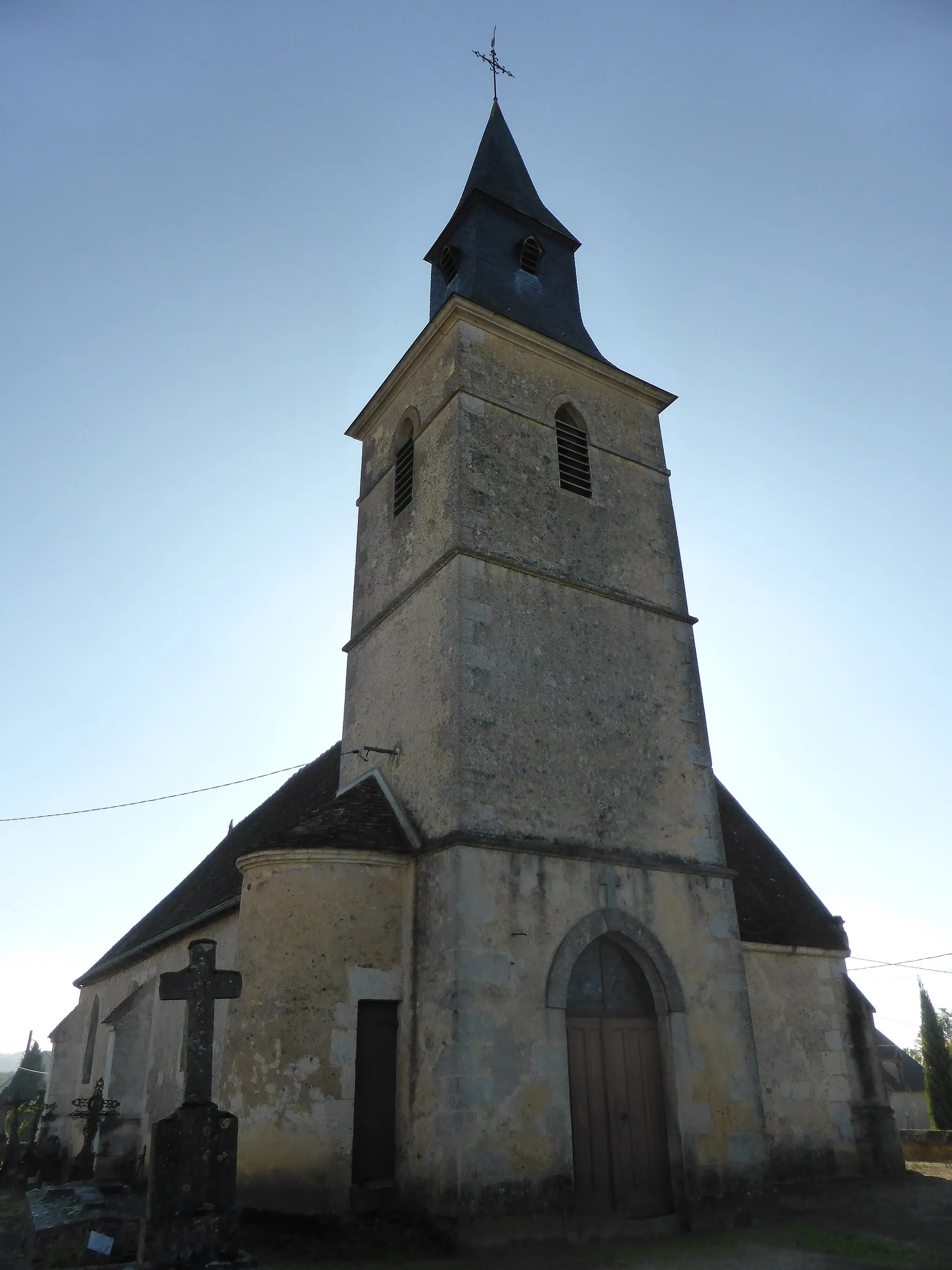 Photo showing: Église Saint-Germain d'Origny-le-Butin, dans l'Orne, en France.