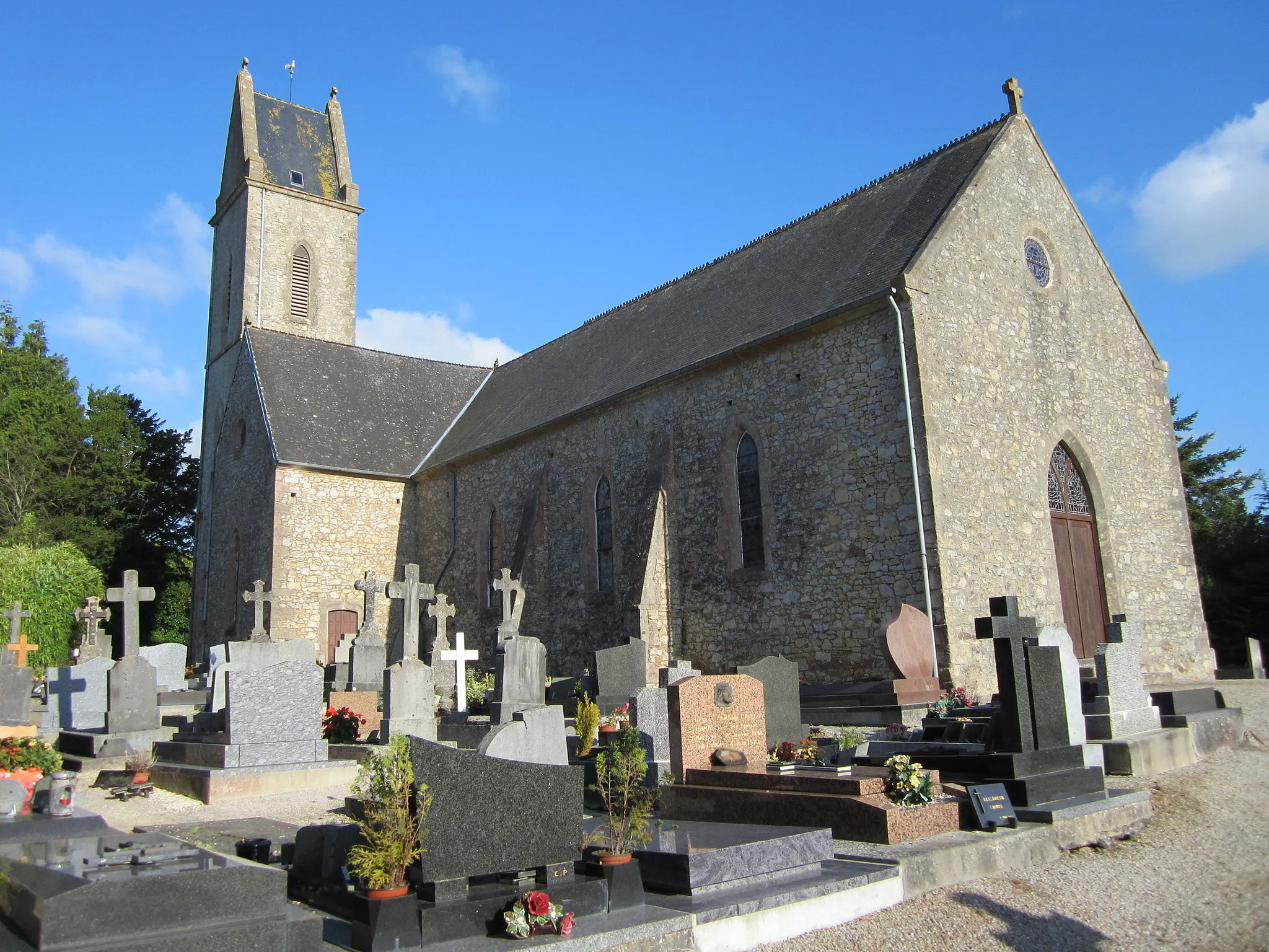 Photo showing: Eglise Notre-Dame des Anges de Ruffosses, fr:Saussemesnil