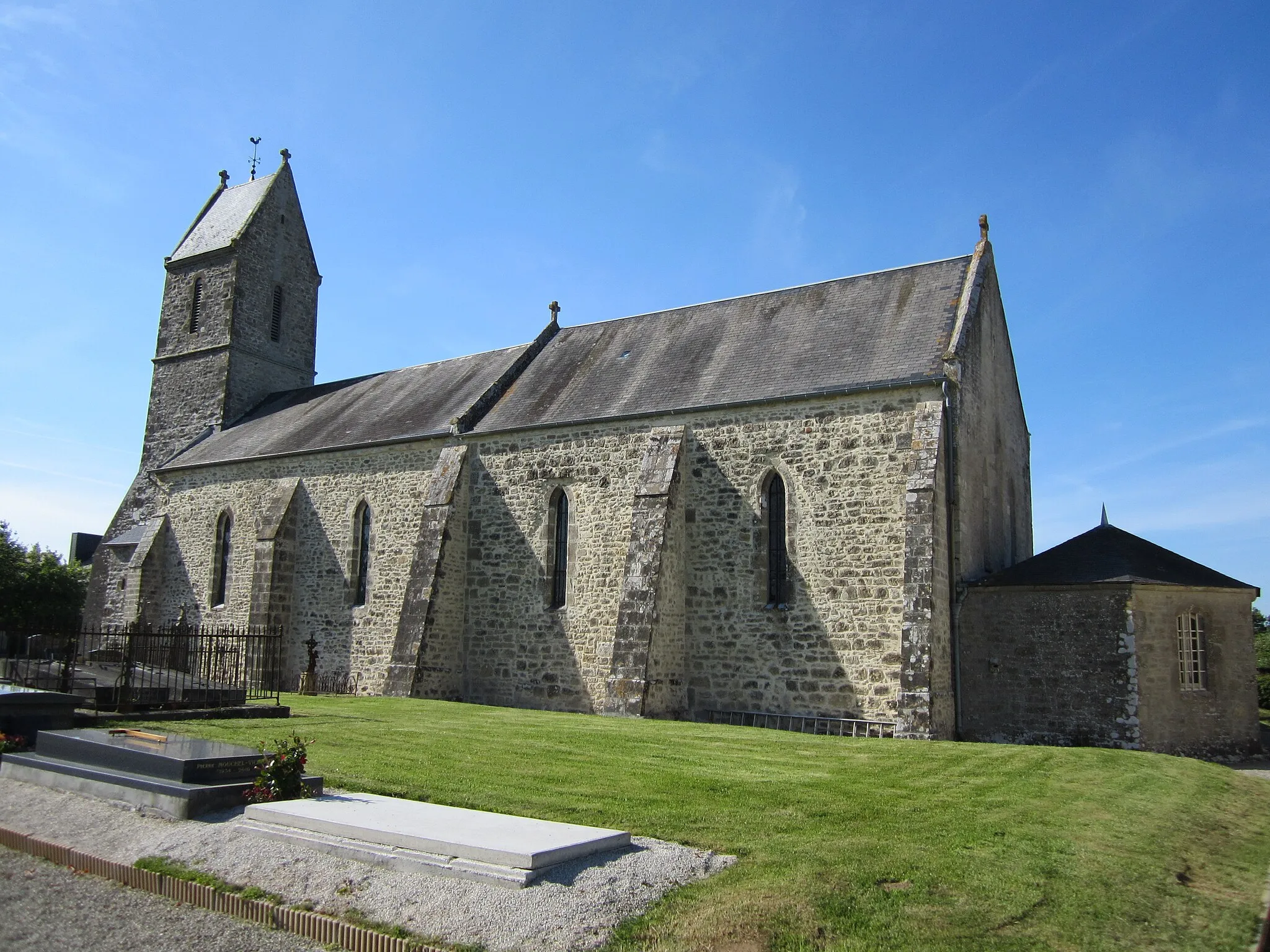 Photo showing: église Notre-Dame d'Hauteville-Bocage