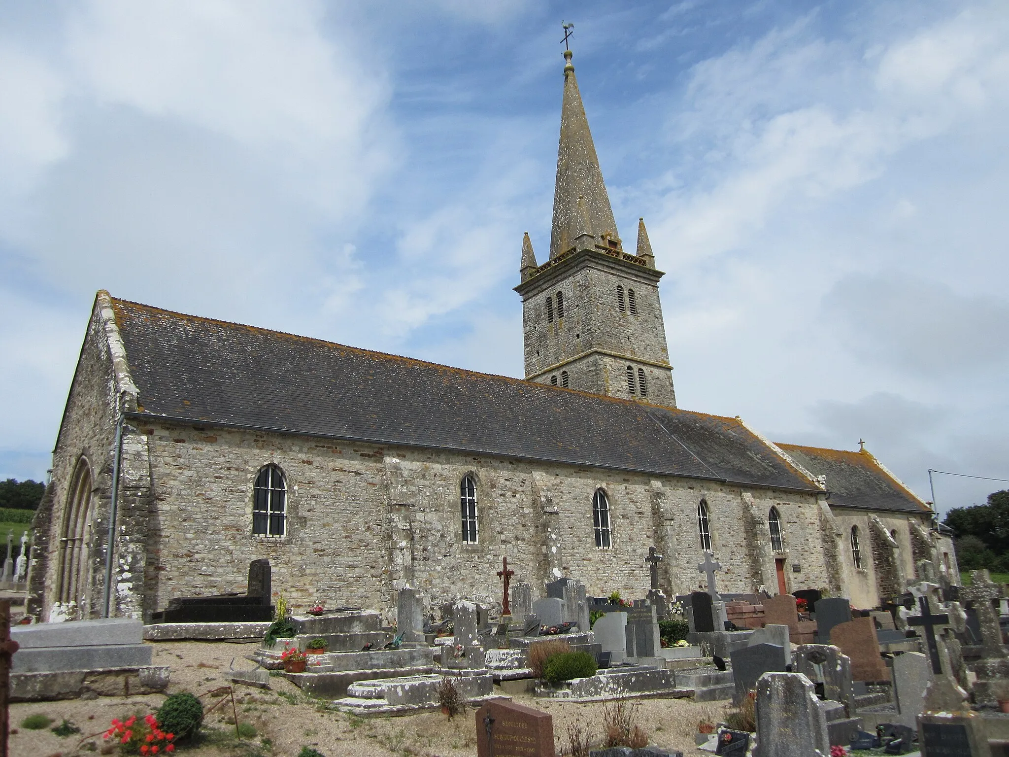 Photo showing: Église Saint-Georges de fr:Sortosville-en-Beaumont