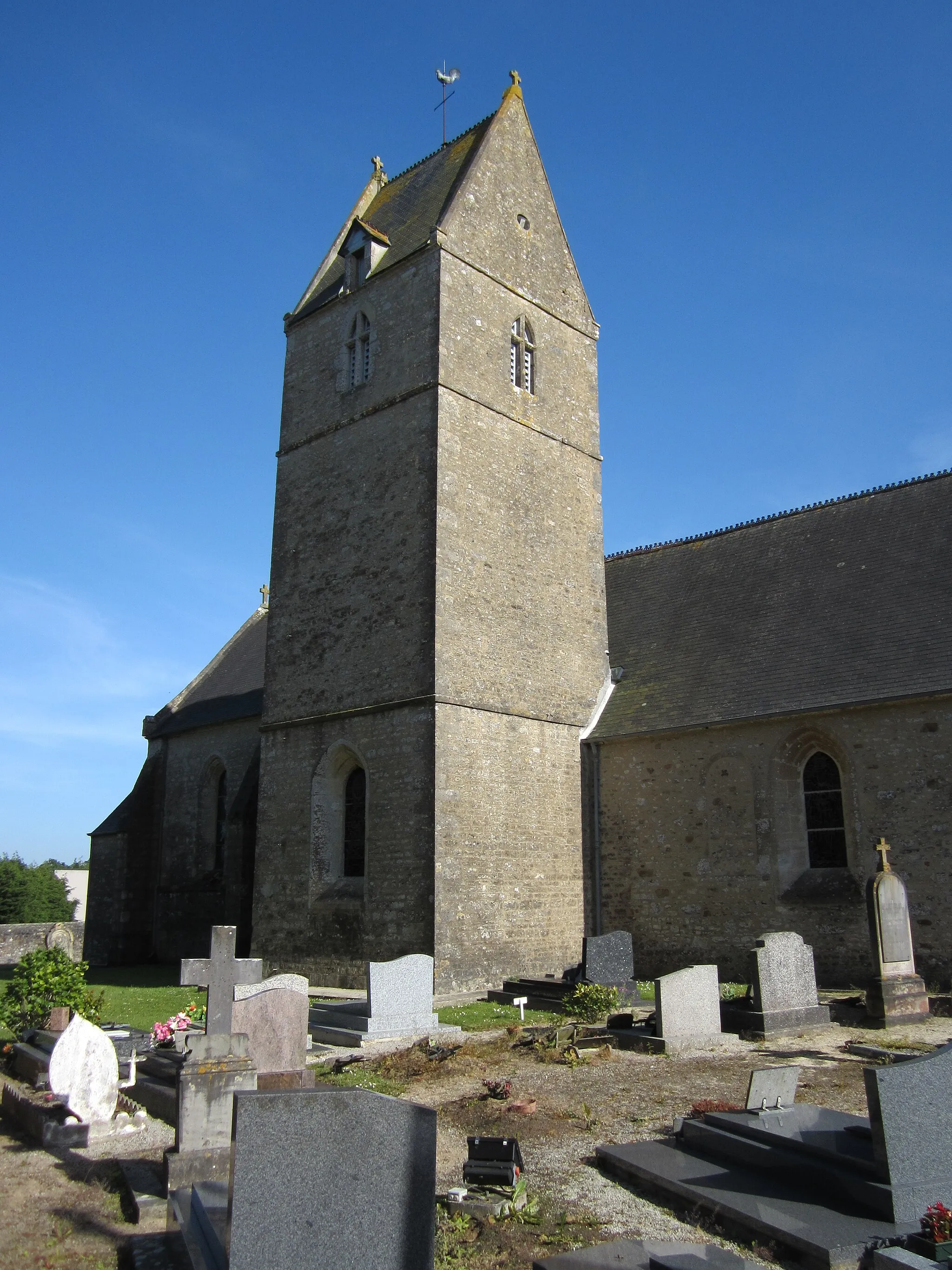 Photo showing: Église Saint-Sébastien de La Bonneville