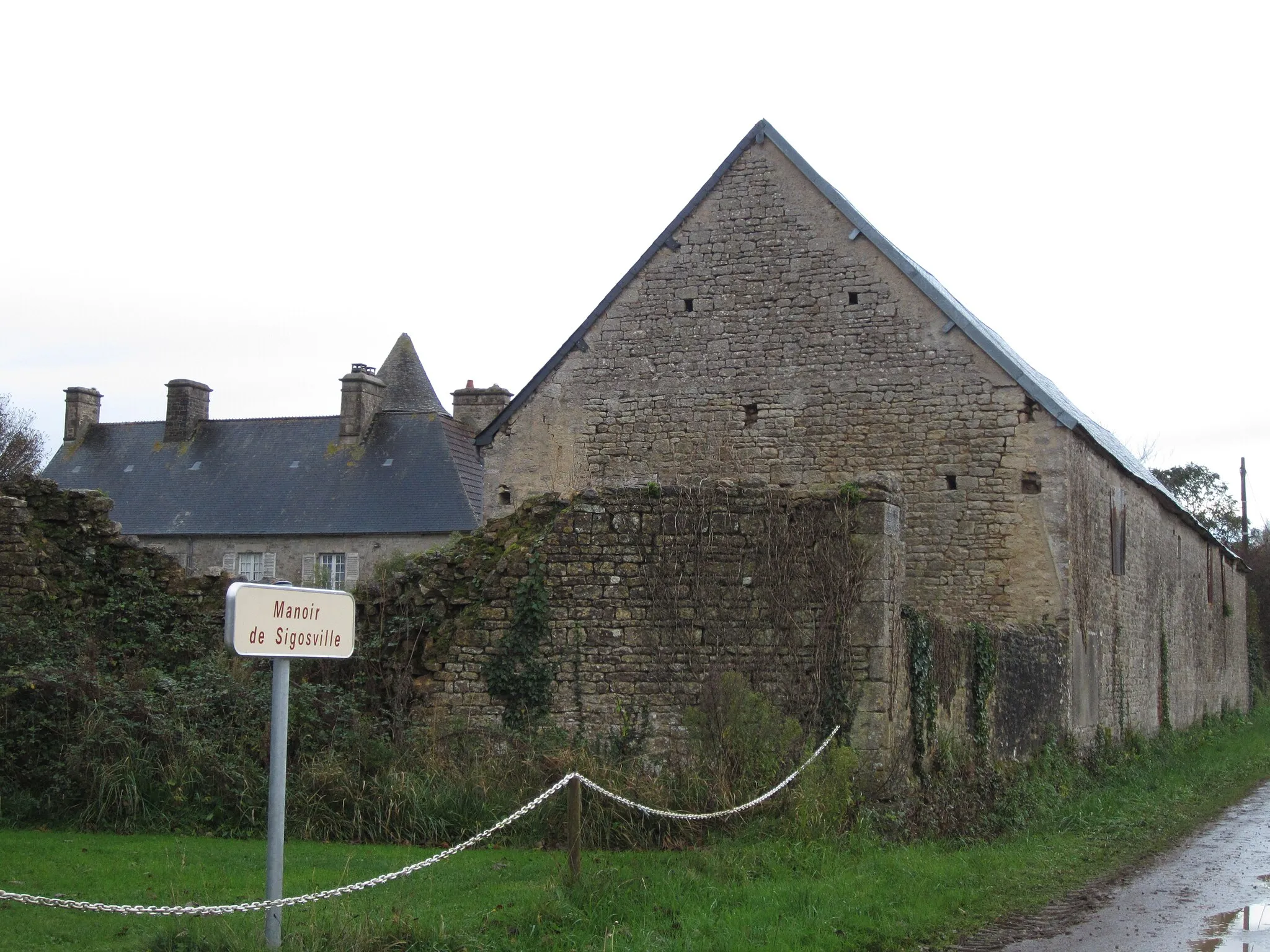 Photo showing: Manoir de Sigosville, fr:Le Ham (Manche)