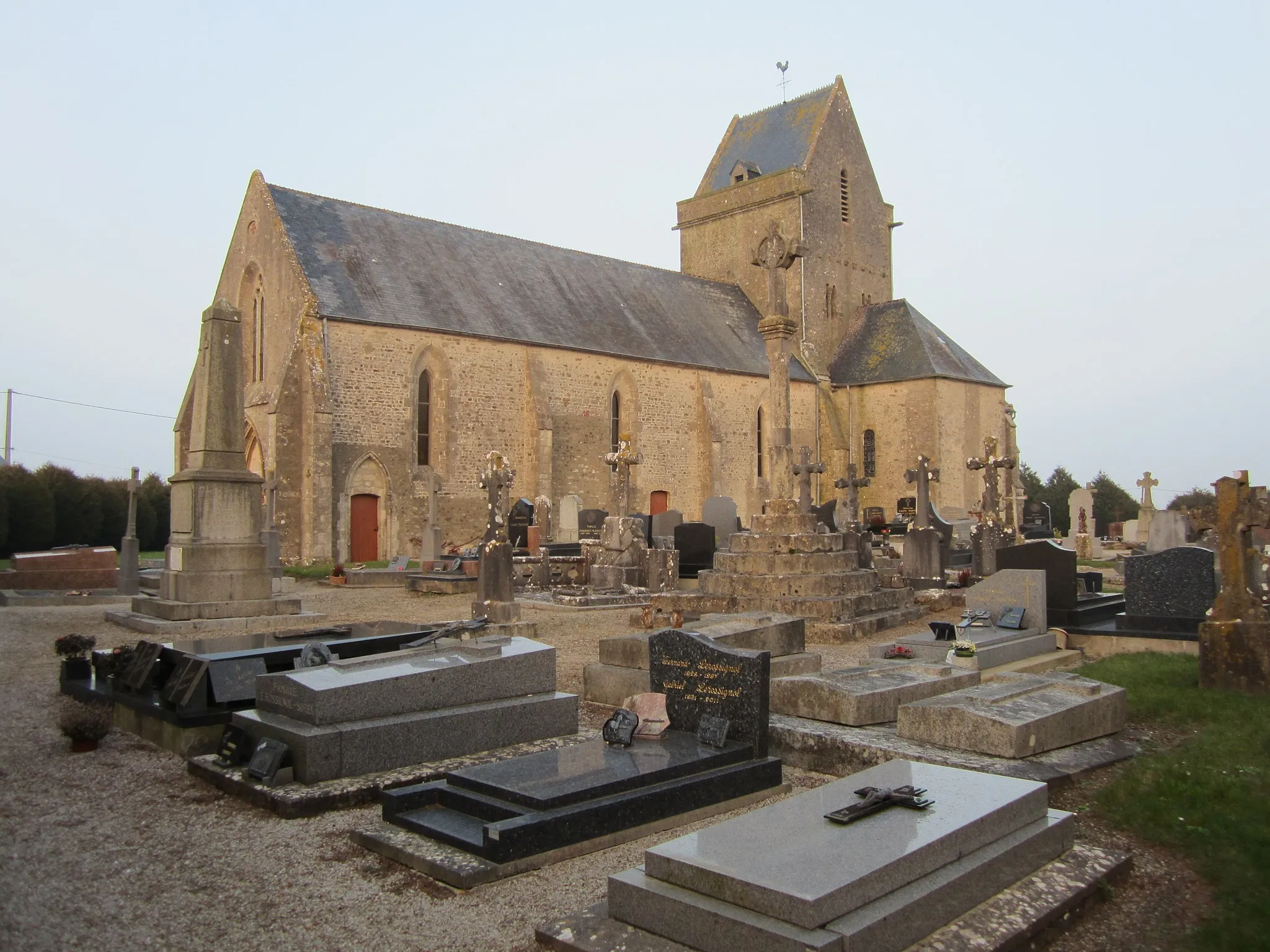 Photo showing: église Saint-Floxel de fr:Saint-Floxel