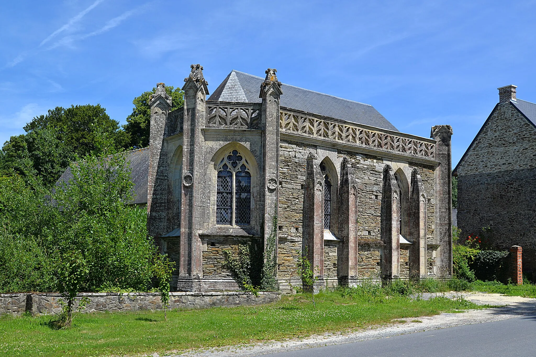 Photo showing: Cerisy-la-Forêt (Manche)