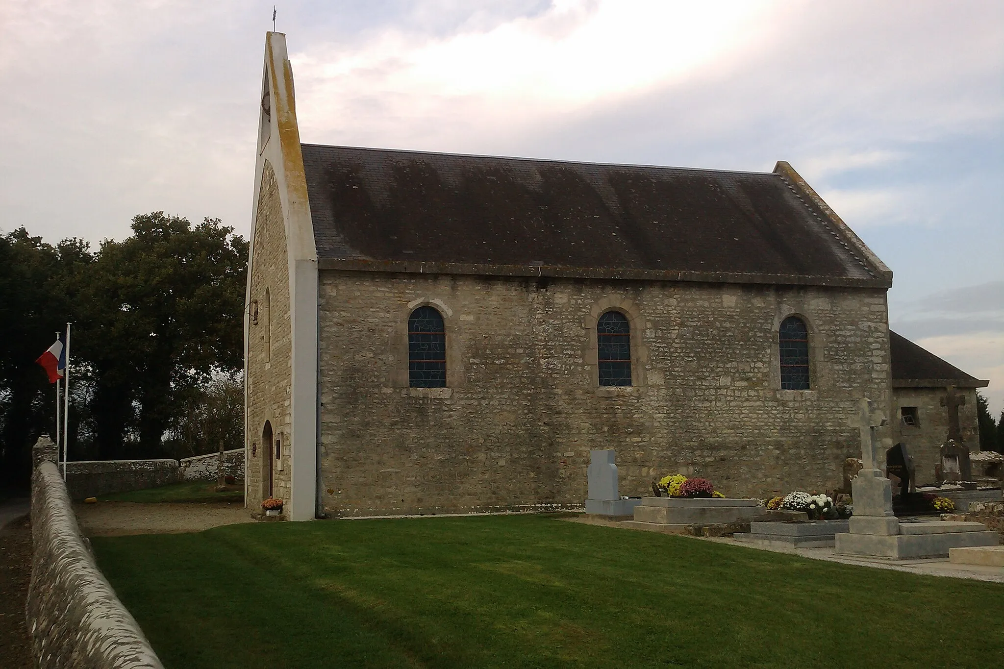 Photo showing: Chapelle de Cauquigny, fr:Amfreville (Manche)