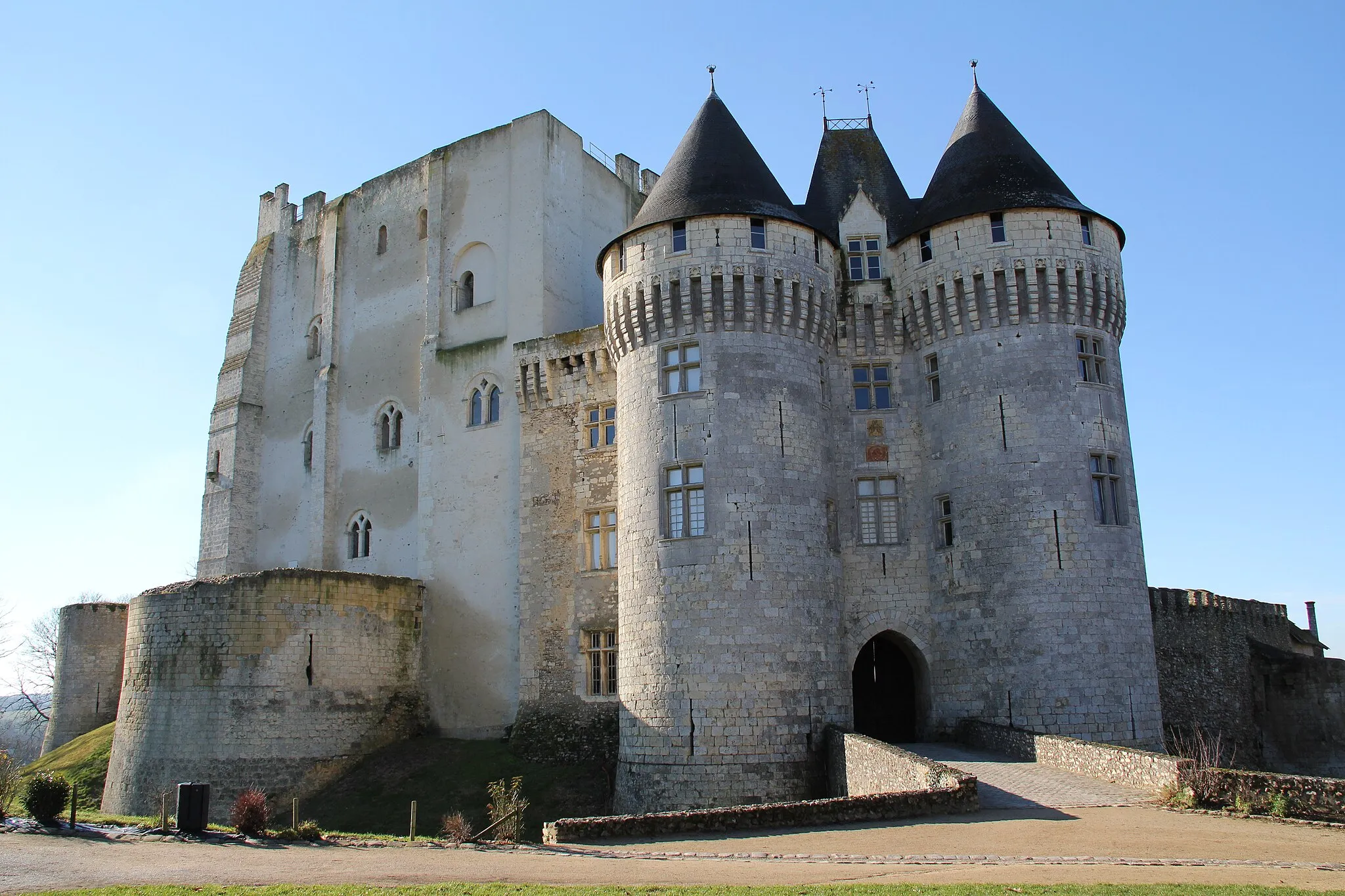 Photo showing: Saint-John's castle, in Nogent-le-Rotrou, Eure-et-Loir, France.