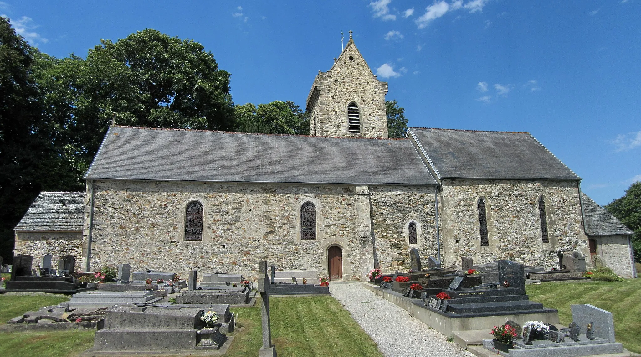 Photo showing: église Saint-Ouen de Sideville, Manche