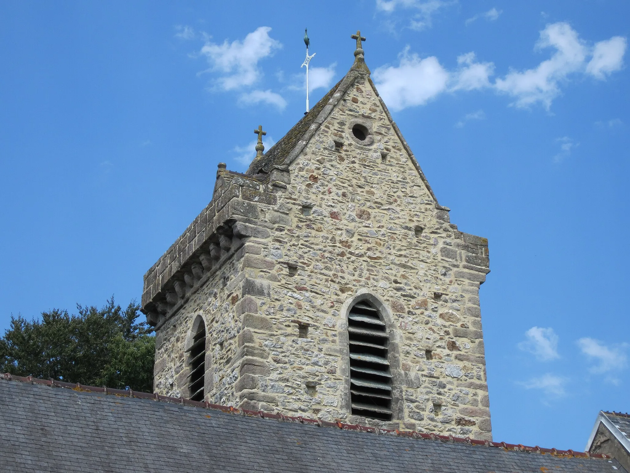 Photo showing: église Saint-Ouen de Sideville, Manche