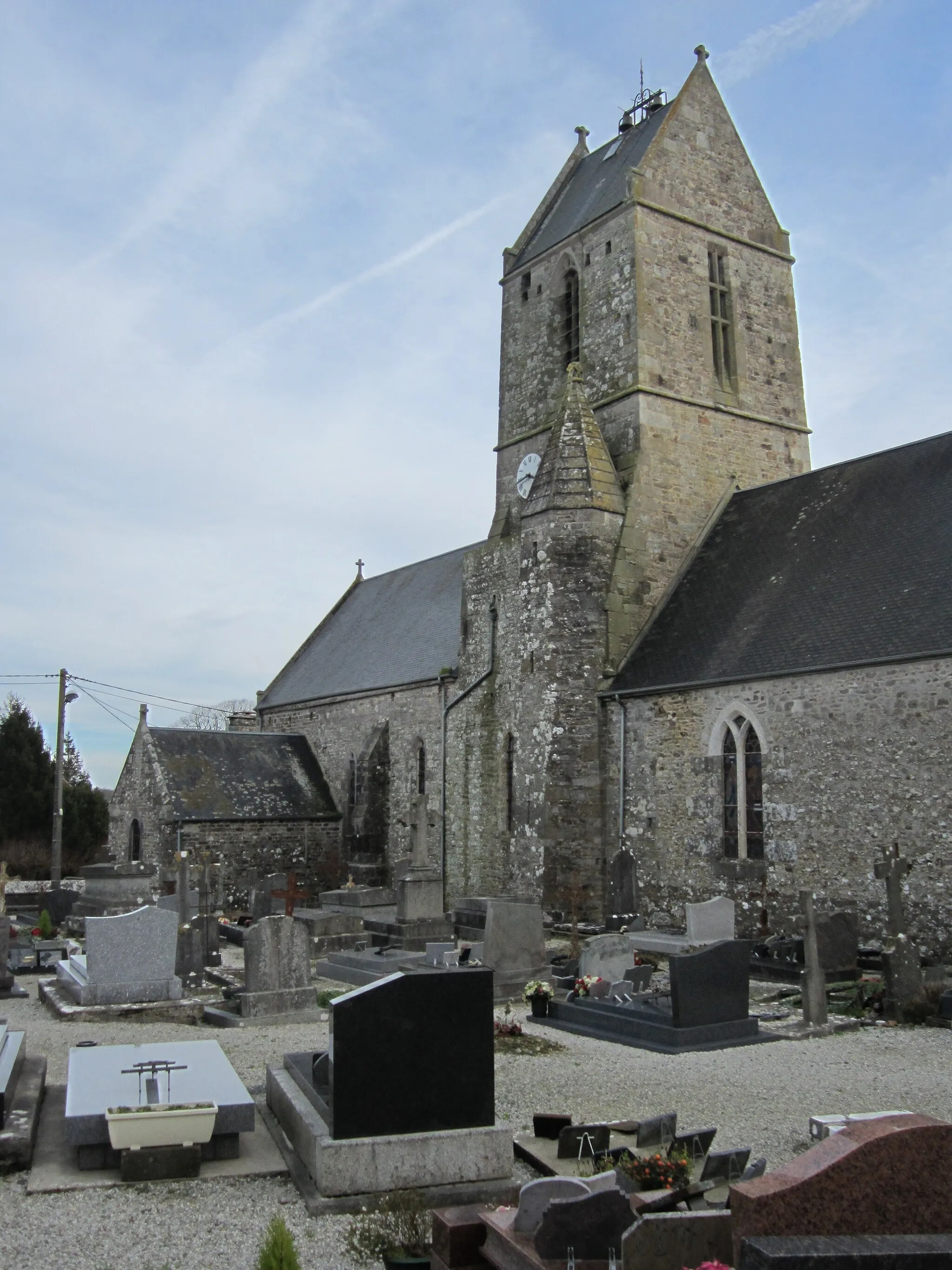 Photo showing: Saint-Denis-le-Vêtu, Manche